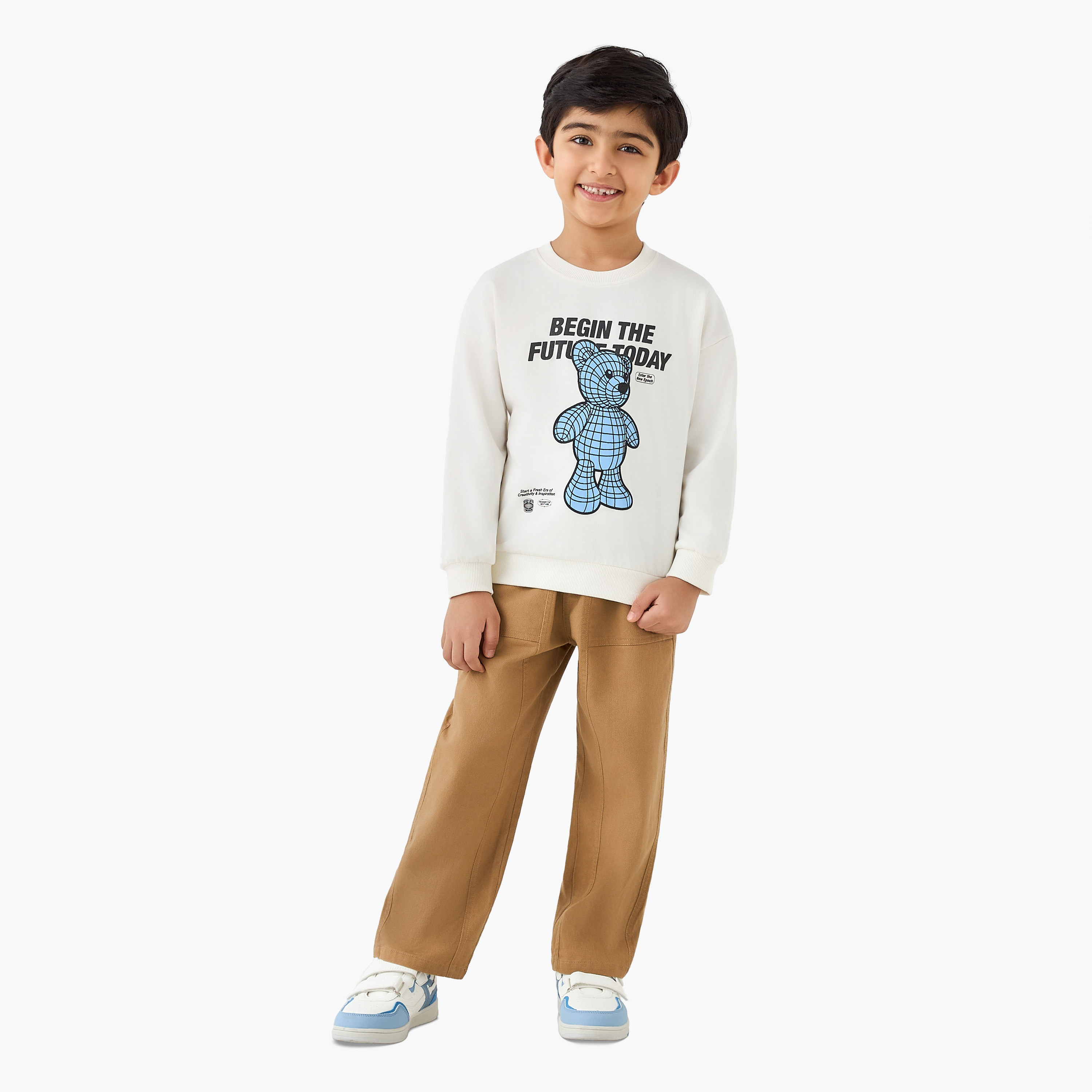 Juniors Printed Sweatshirt-boys-clothing-sweatshirts-image-2