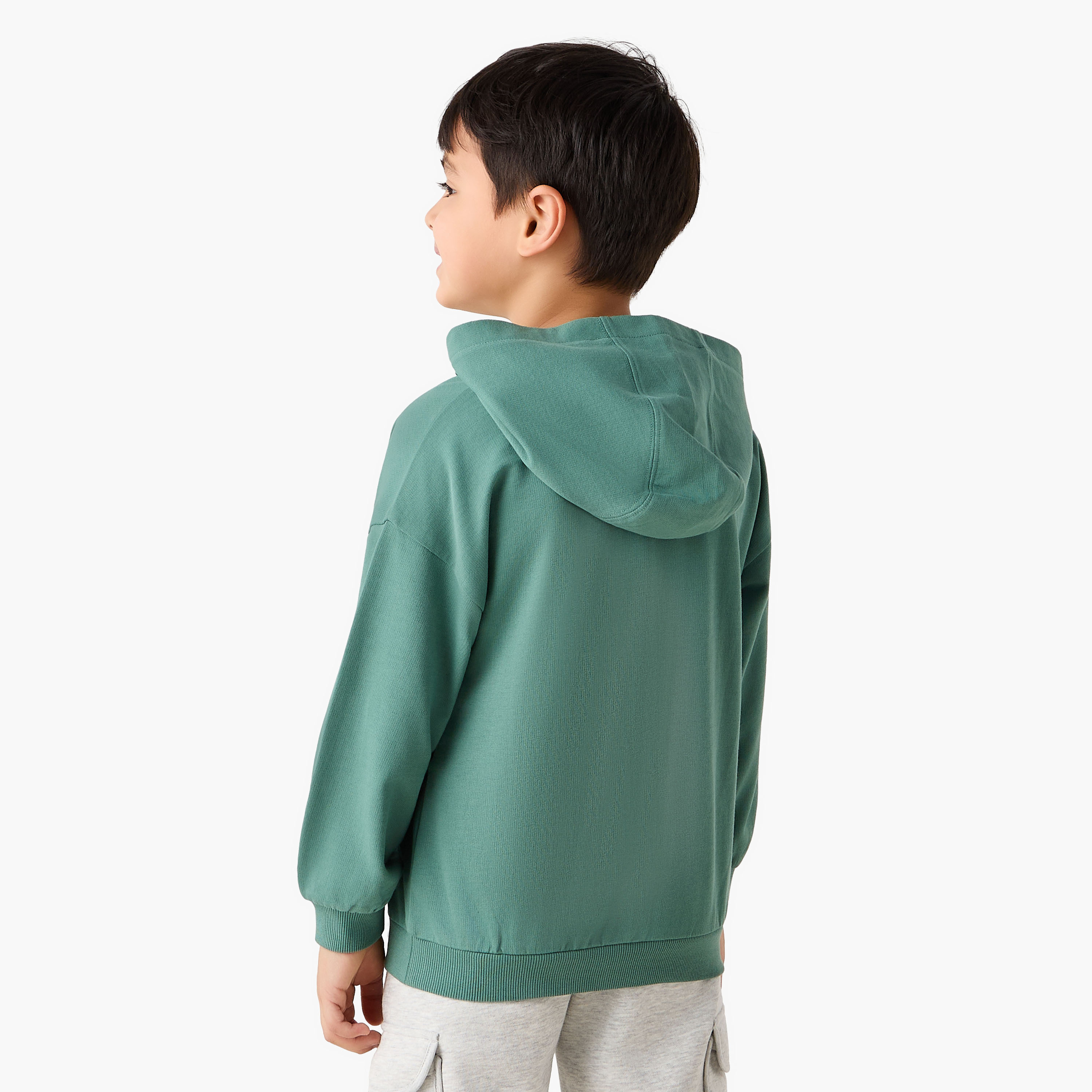 Juniors Varsity Print Hoodie with Long Sleeves-boys-clothing-sweatshirts-image-3
