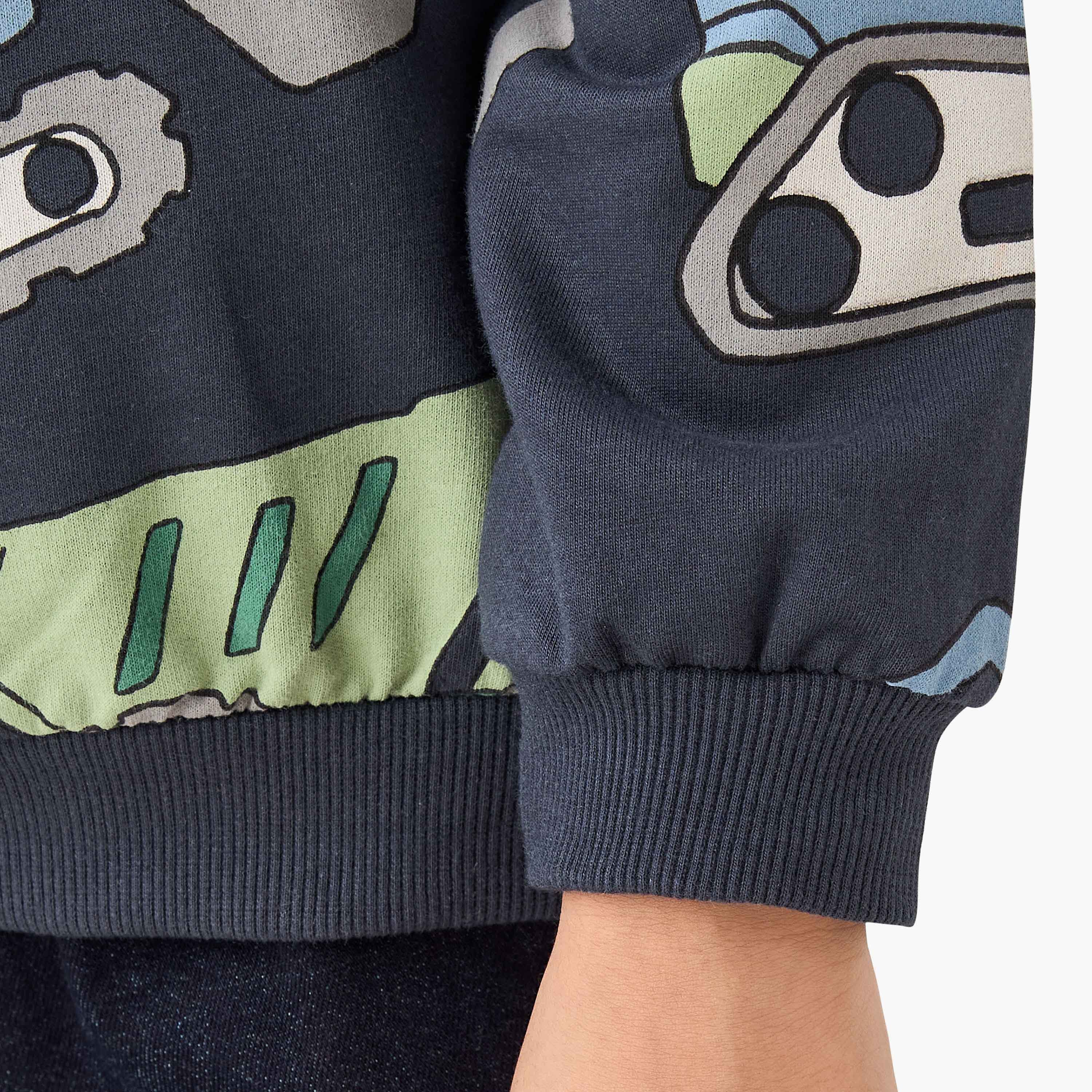 Juniors Construction Vehicle Print Pullover-boys-clothing-sweatshirts-image-5