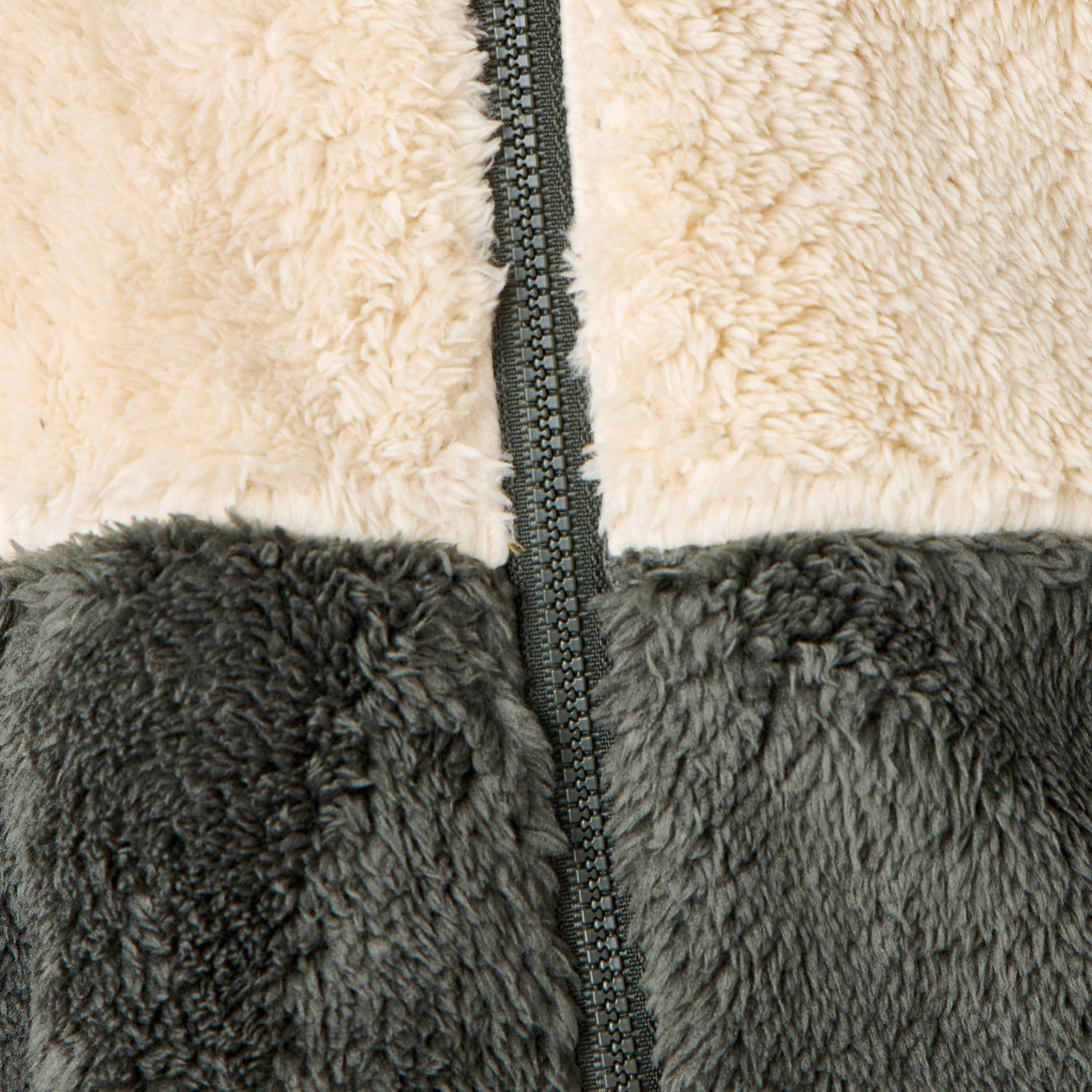 Juniors Colourblock Fleece Jacket with Zip Closure-baby-boys-clothing-jacketsandblazers-image-7