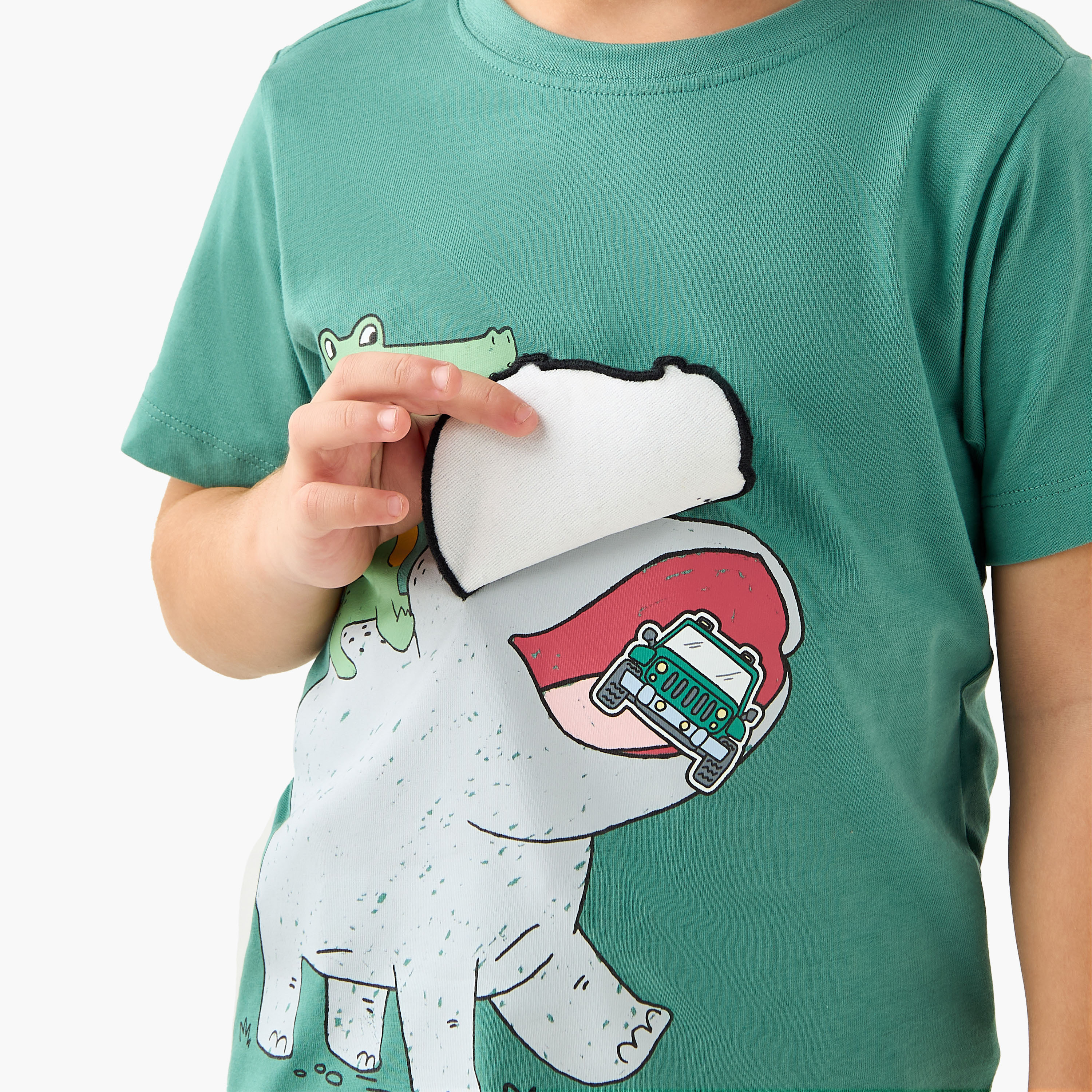 Juniors 3-Piece Printed T-shirt and Shorts Set-baby-boys-clothing-setsandcoords-image-6