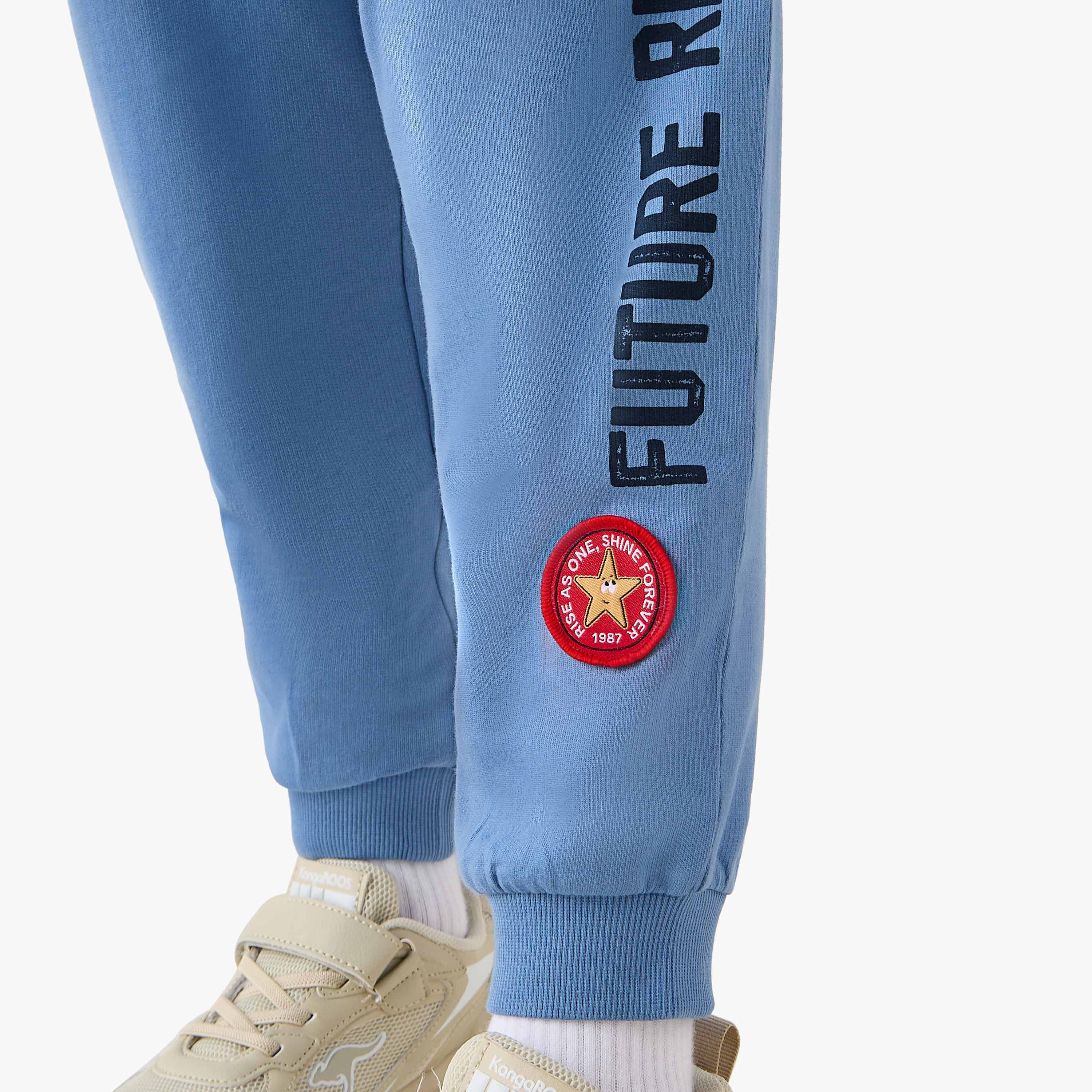 Juniors Varsity Print Sweatshirt and Joggers Set-baby-boys-clothing-winterwear-setsandcoords-image-6