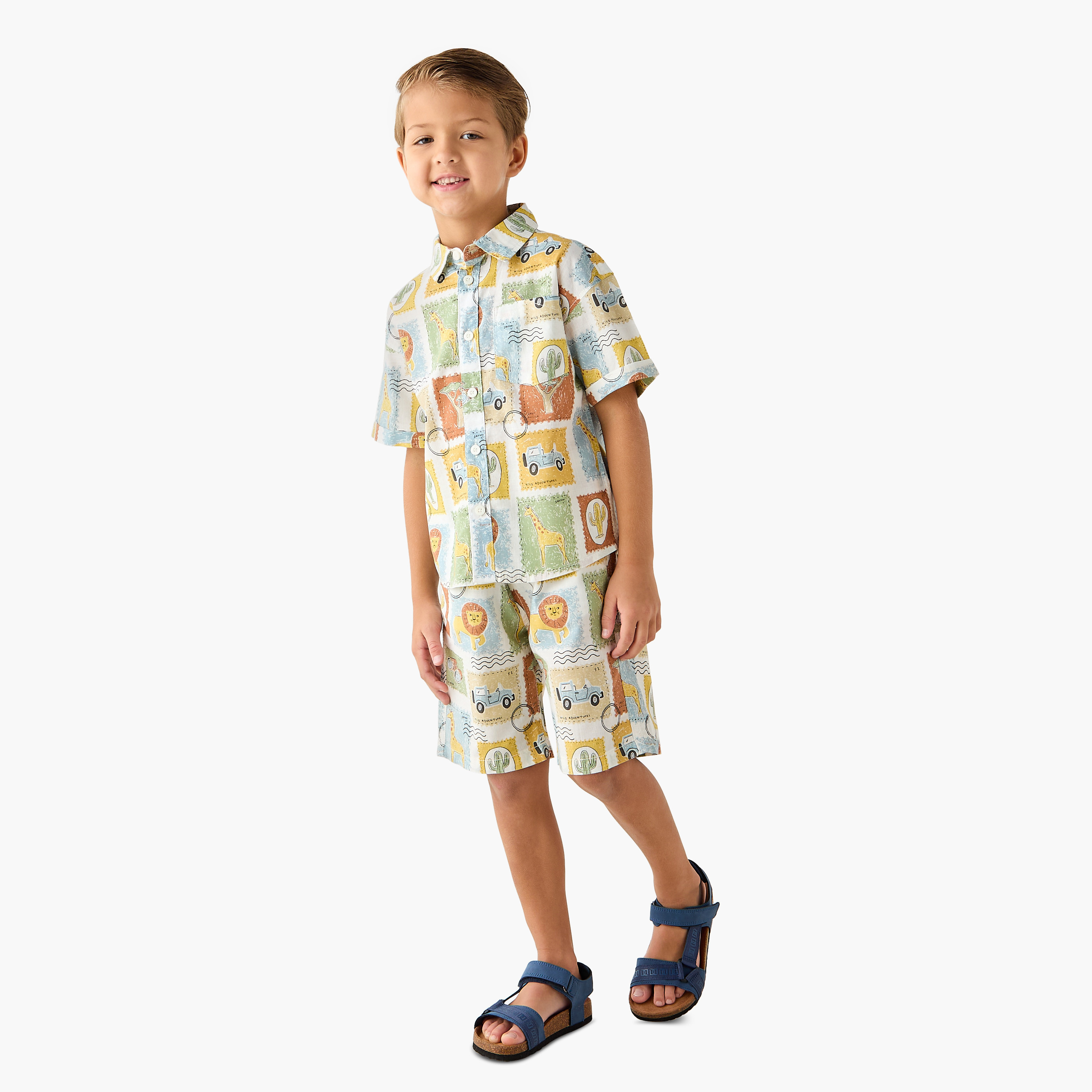 طقم شورت وقميص بطبعات من جونيورز-baby-boys-clothing-setsandcoords-image-6