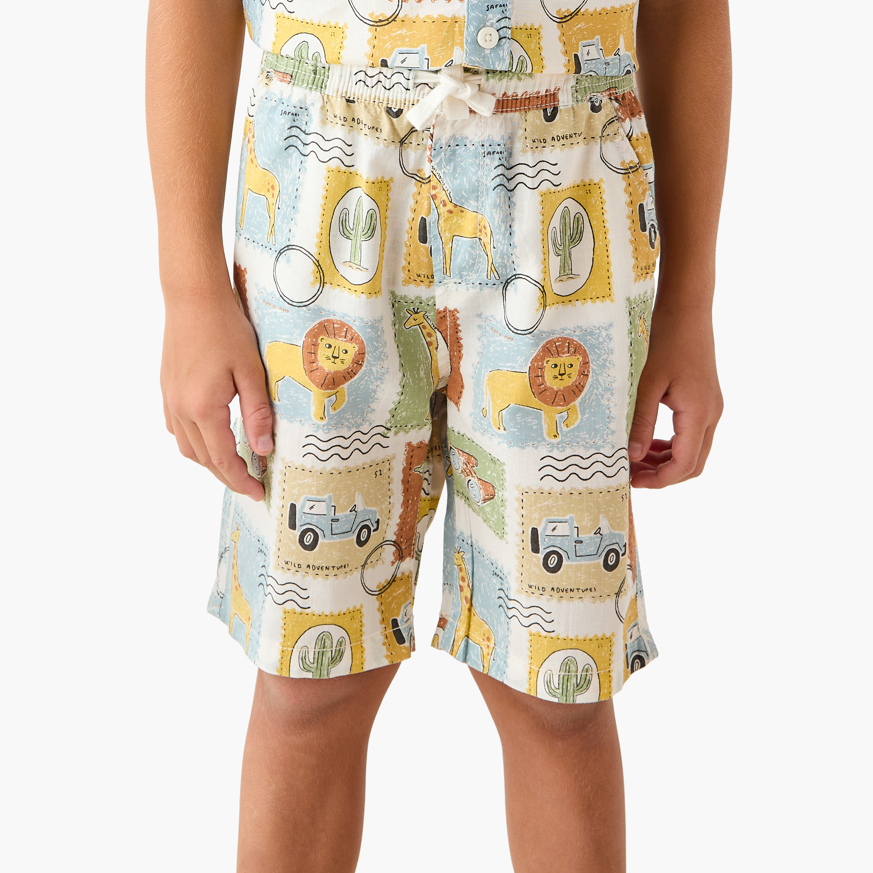 طقم شورت وقميص بطبعات من جونيورز-baby-boys-clothing-setsandcoords-image-4