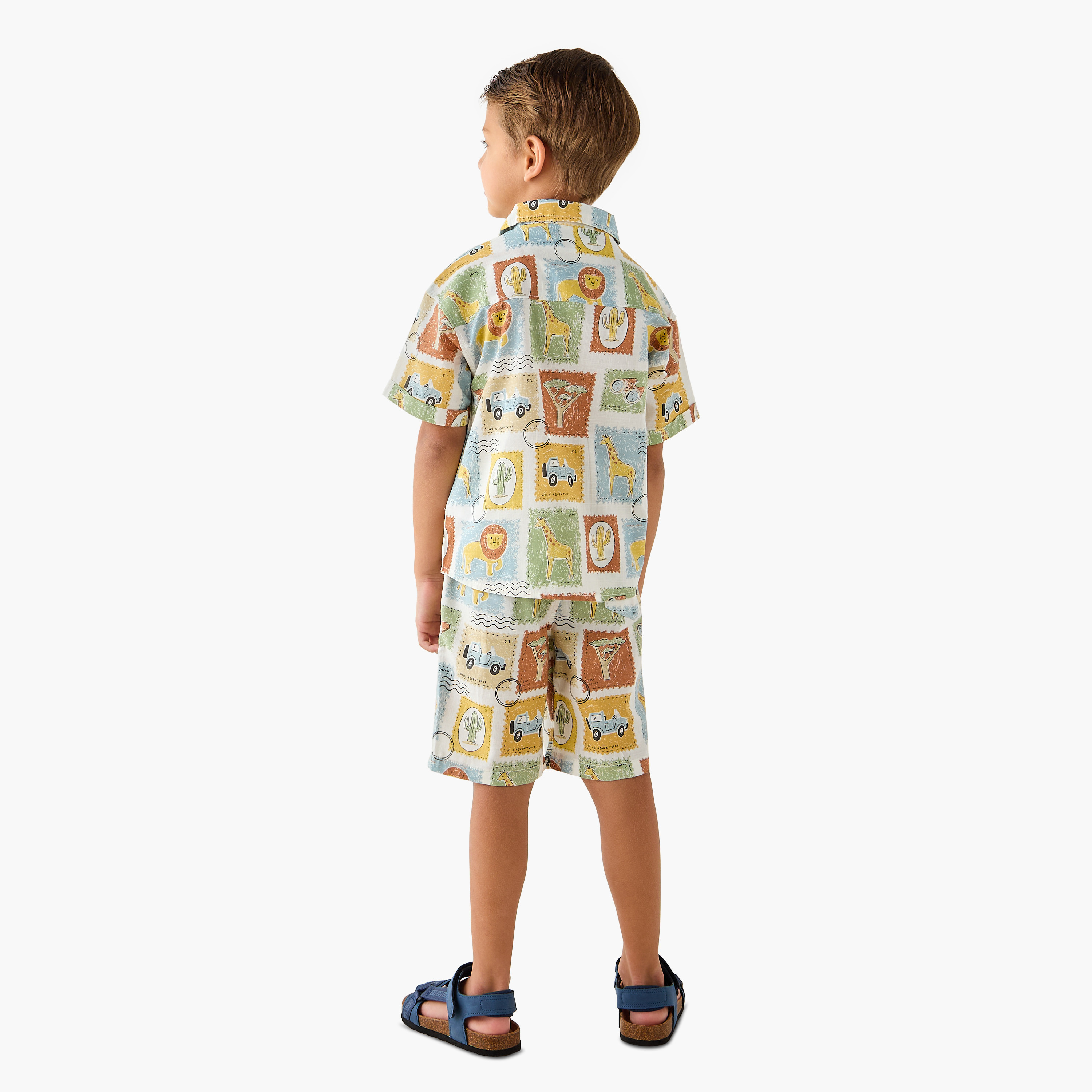 طقم شورت وقميص بطبعات من جونيورز-baby-boys-clothing-setsandcoords-image-3