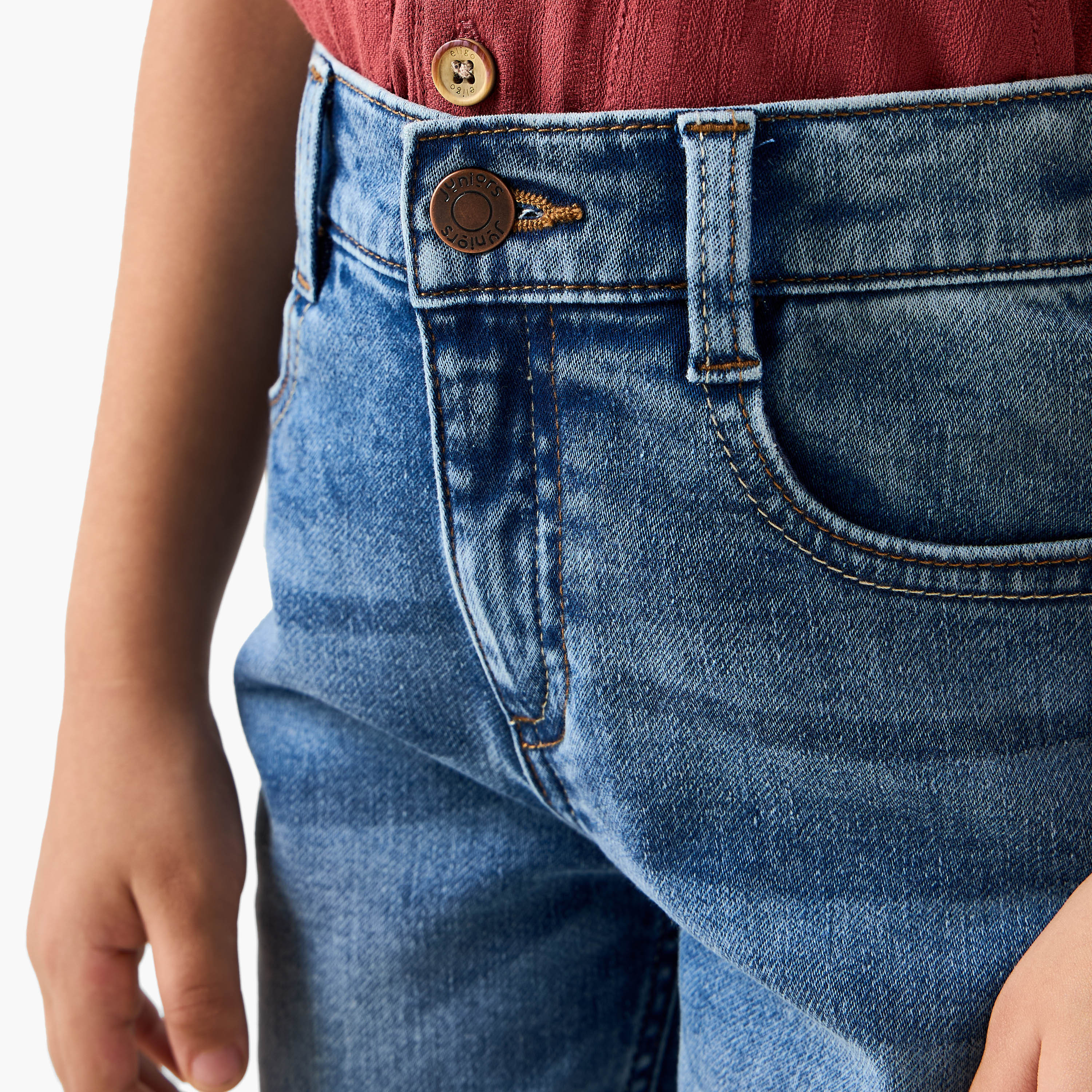 Juniors Boys' Regular Fit Jeans-boys-clothing-bottoms-jeans-image-4