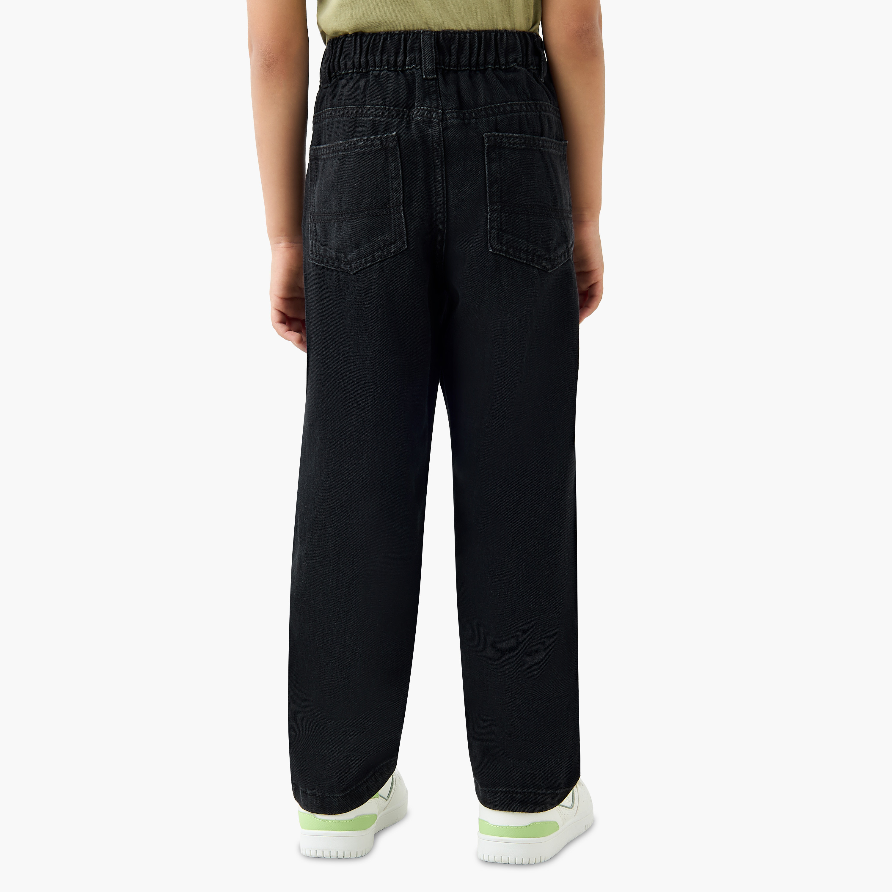 بنطلون جينز بقصة عادية للأولاد من جونيورز-boys-clothing-bottoms-trousers-image-3