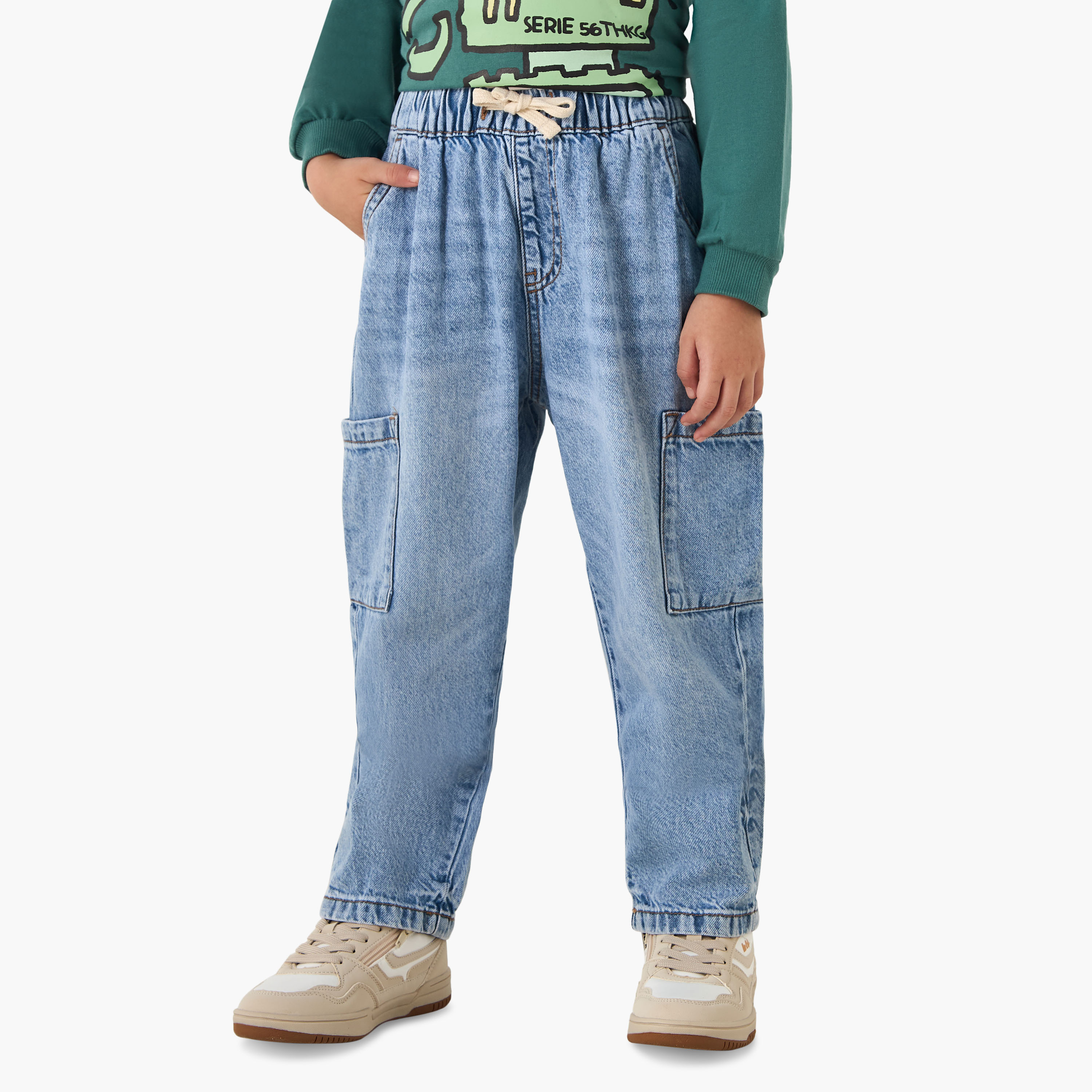 Juniors Boys' Wide Leg Jeans-baby-boys-clothing-bottoms-jeans-image-1