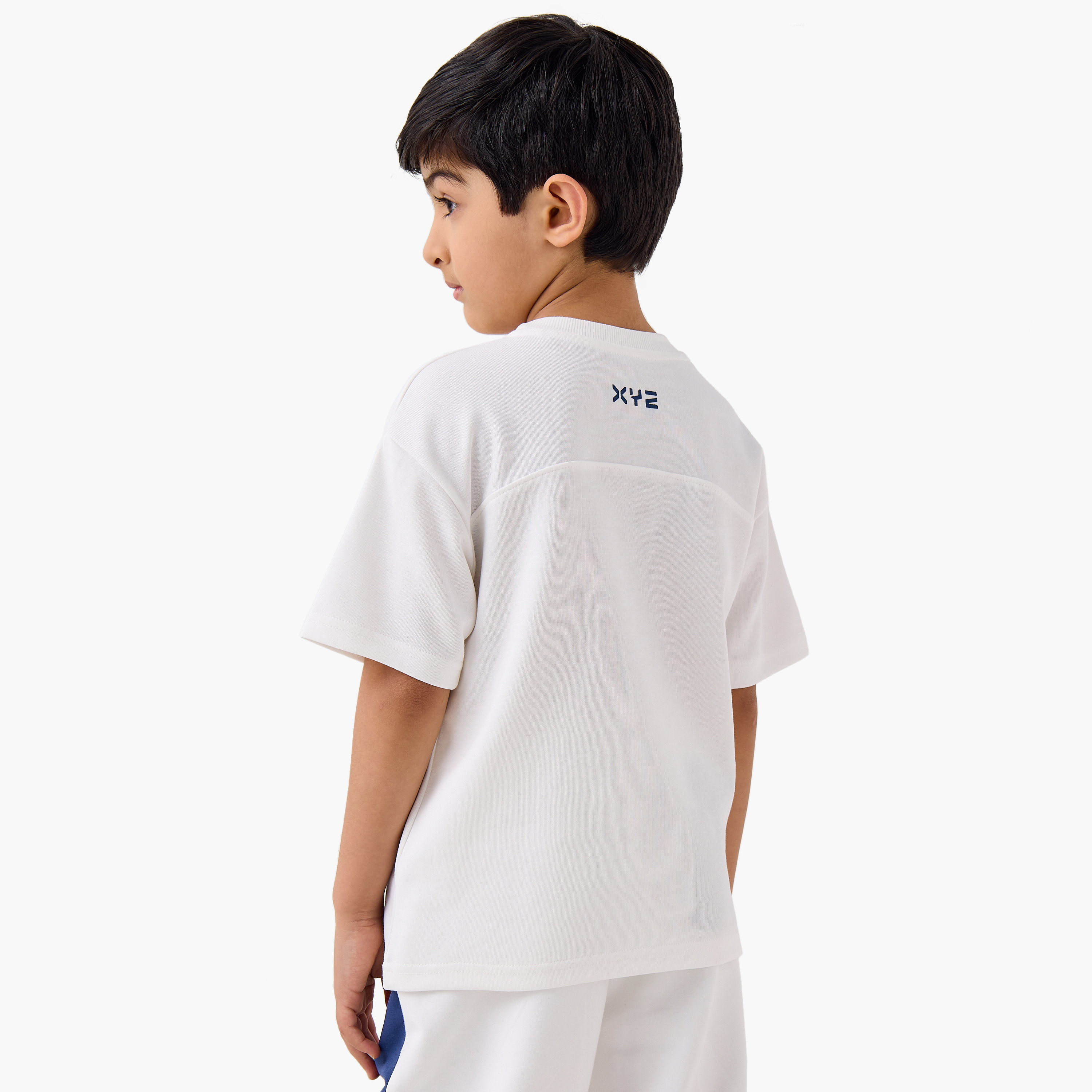 تيشيرت سادة بأكمام قصيرة وجيب من إكس واي زد-boys-clothing-sportswear-tops-image-3