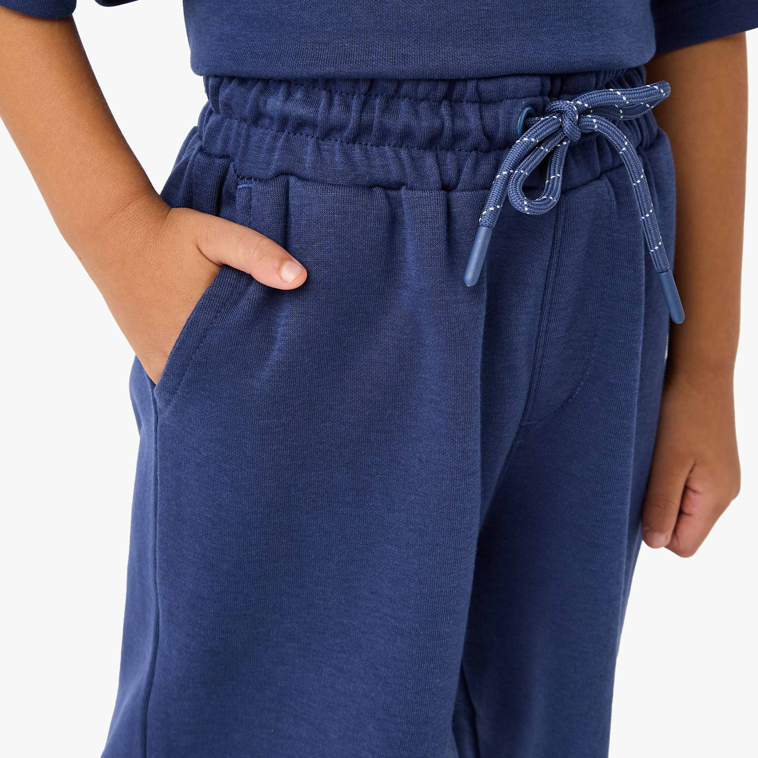 XYZ Printed Crew Neck T-shirt and Shorts Set-boys-clothing-sportswear-sets-image-6