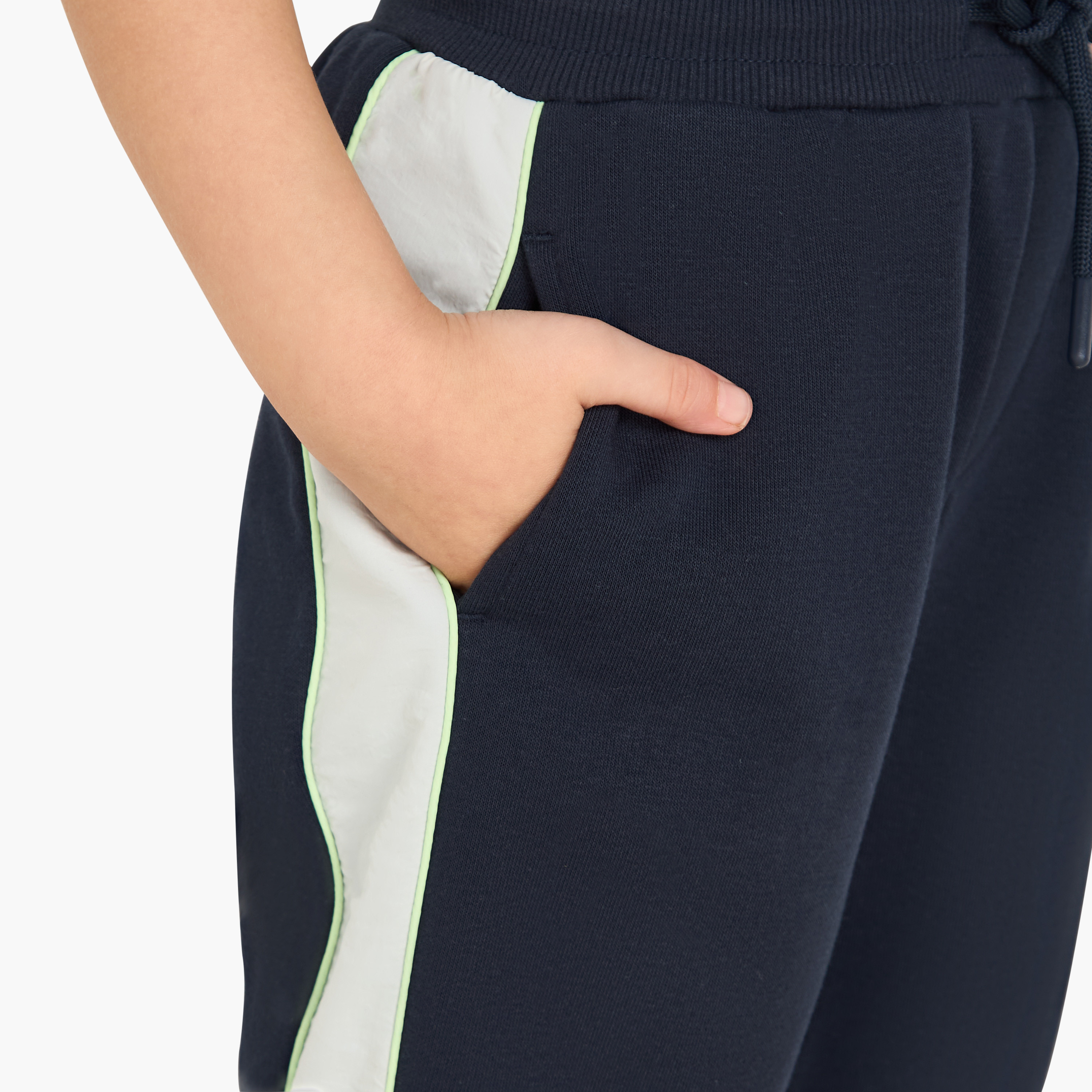 XYZ Colourblock Zip Through Hoodie and Joggers Set-boys-clothing-setsandcoords-image-5