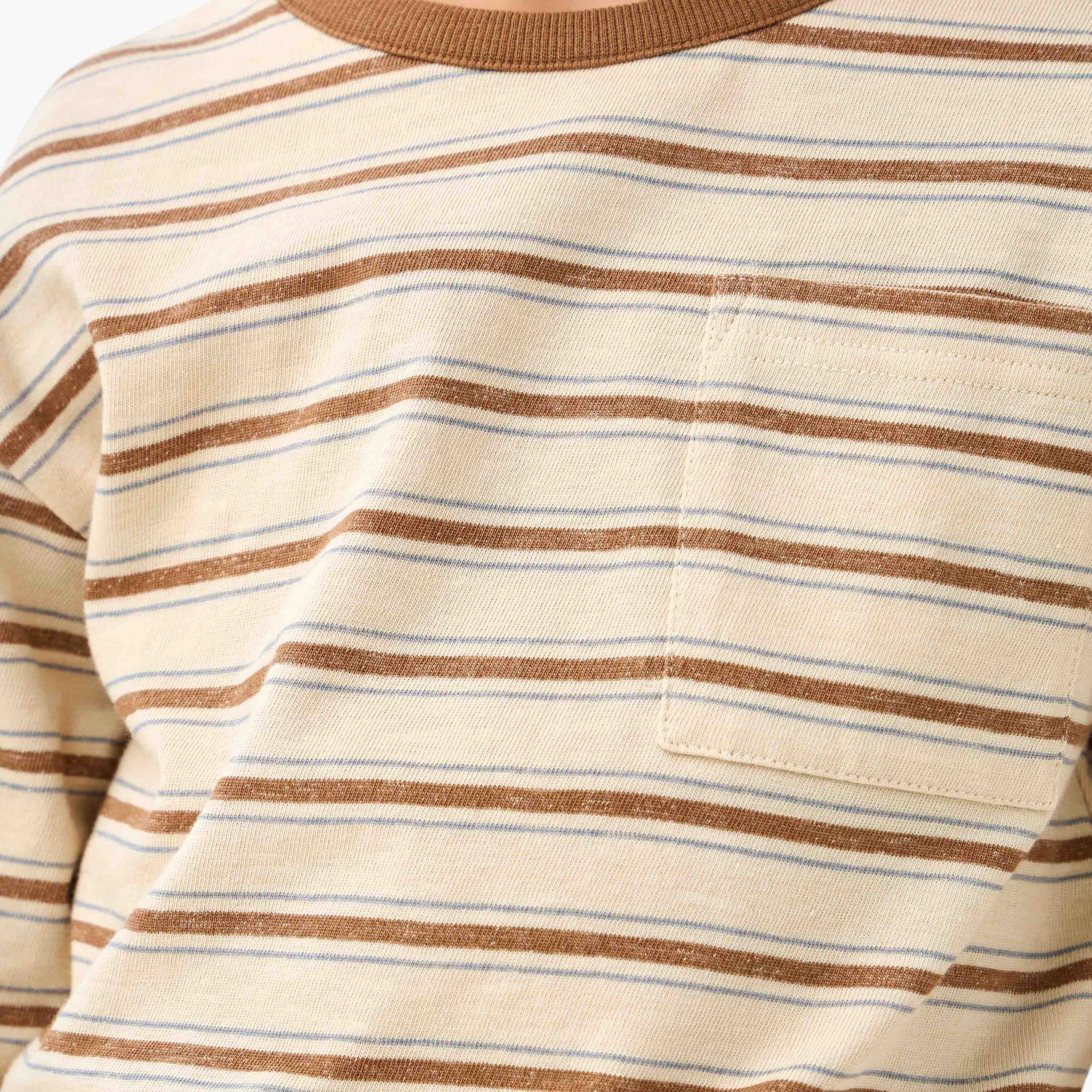 Eligo Striped T-shirt with Long Sleeves-boys-clothing-tshirtsandpolos-image-5