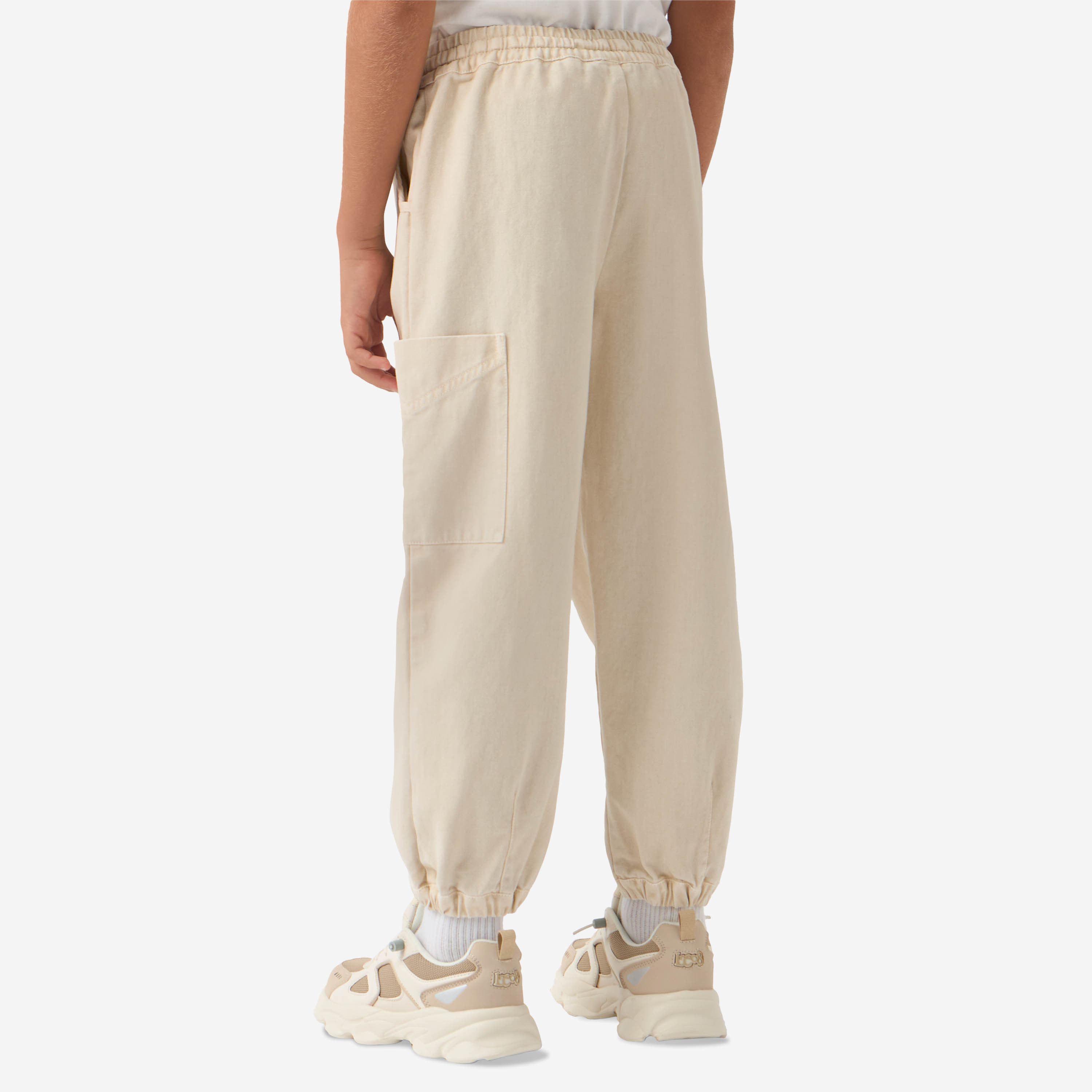 Eligo Solid Joggers with Drawstring Closure and Pockets-boys-clothing-bottoms-joggersandtrackpants-image-3