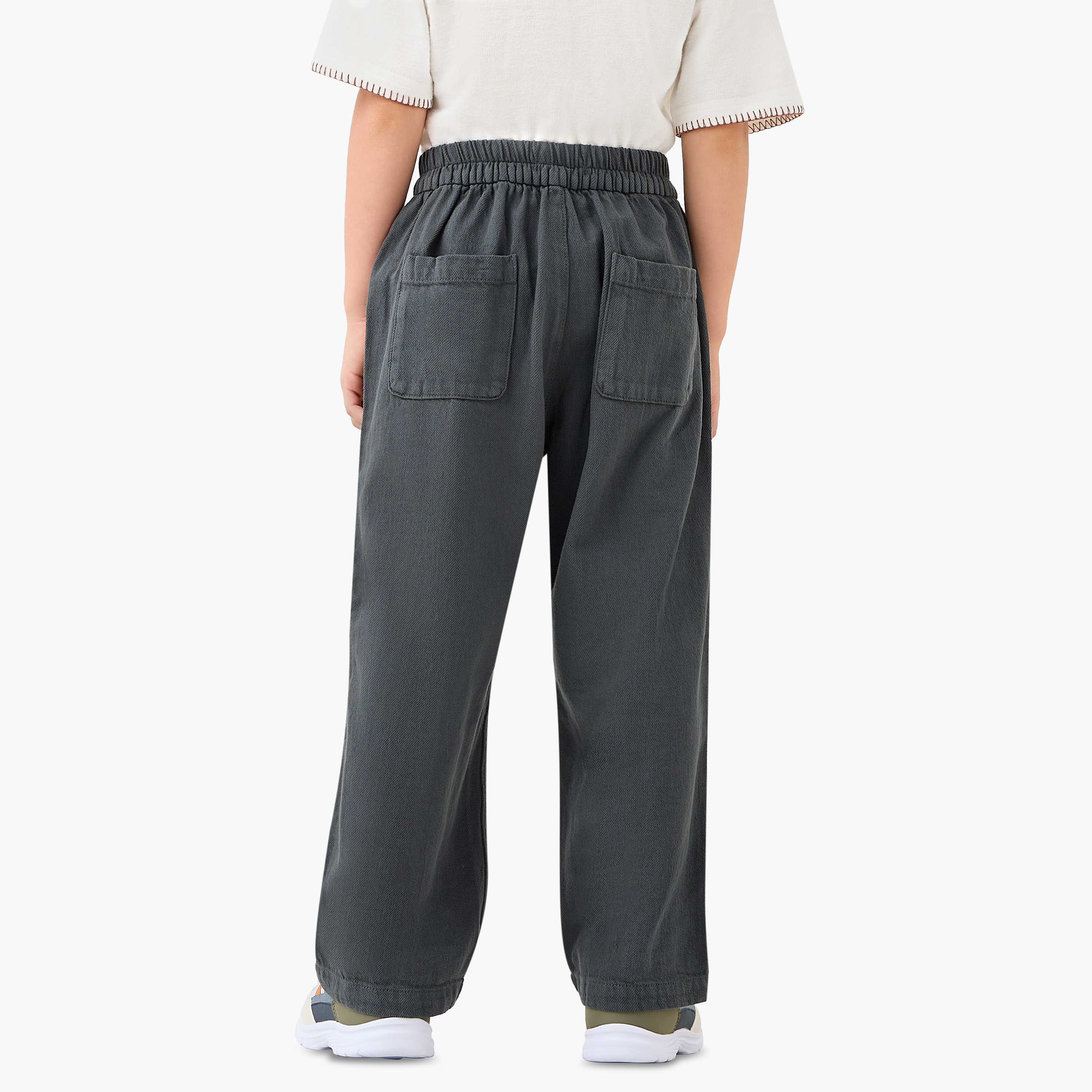 Eligo Boys Trousers with Button Waist-boys-clothing-bottoms-trousers-image-3