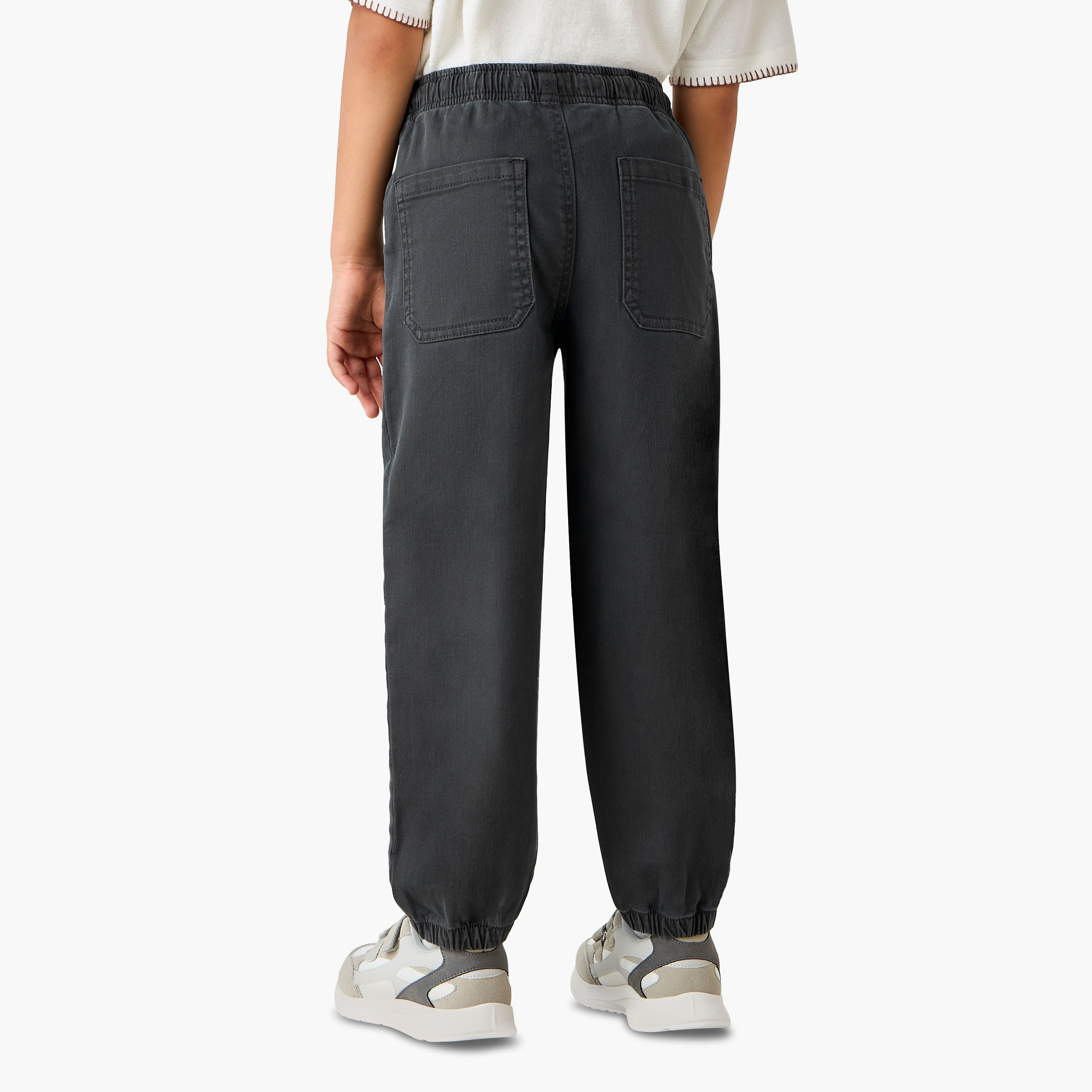 بنطلون سادة بجيوب من إليجو-boys-clothing-bottoms-trousers-image-2