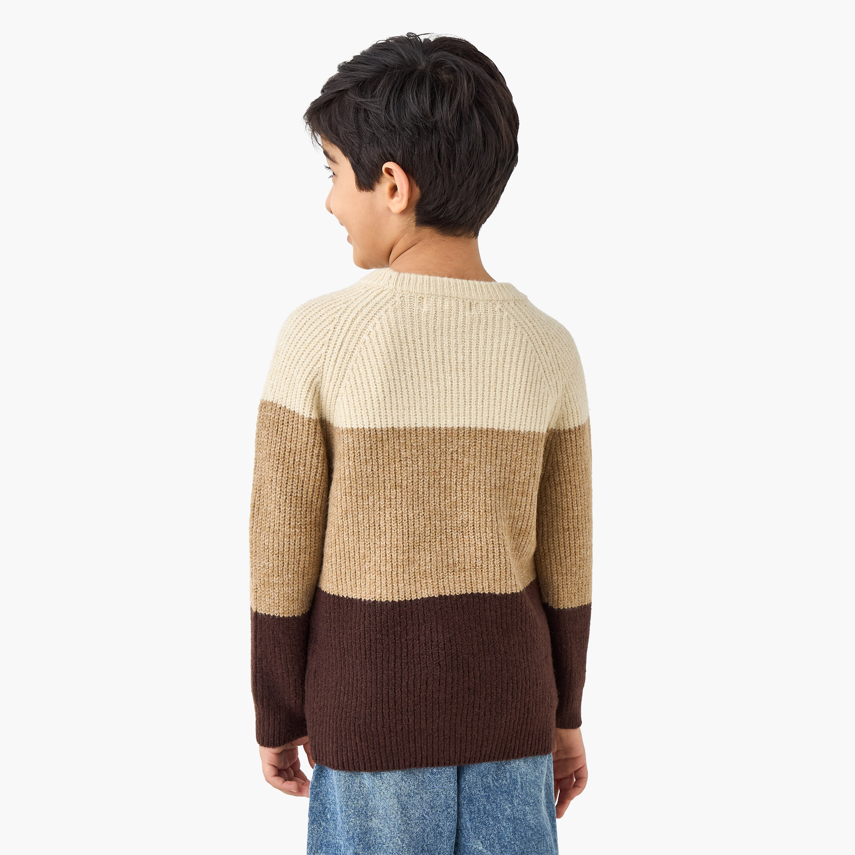 كنزة بتصميم قوالب ملونة وأكمام طويلة من إليجو-baby-boys-clothing-jumpersandcardigans-image-3