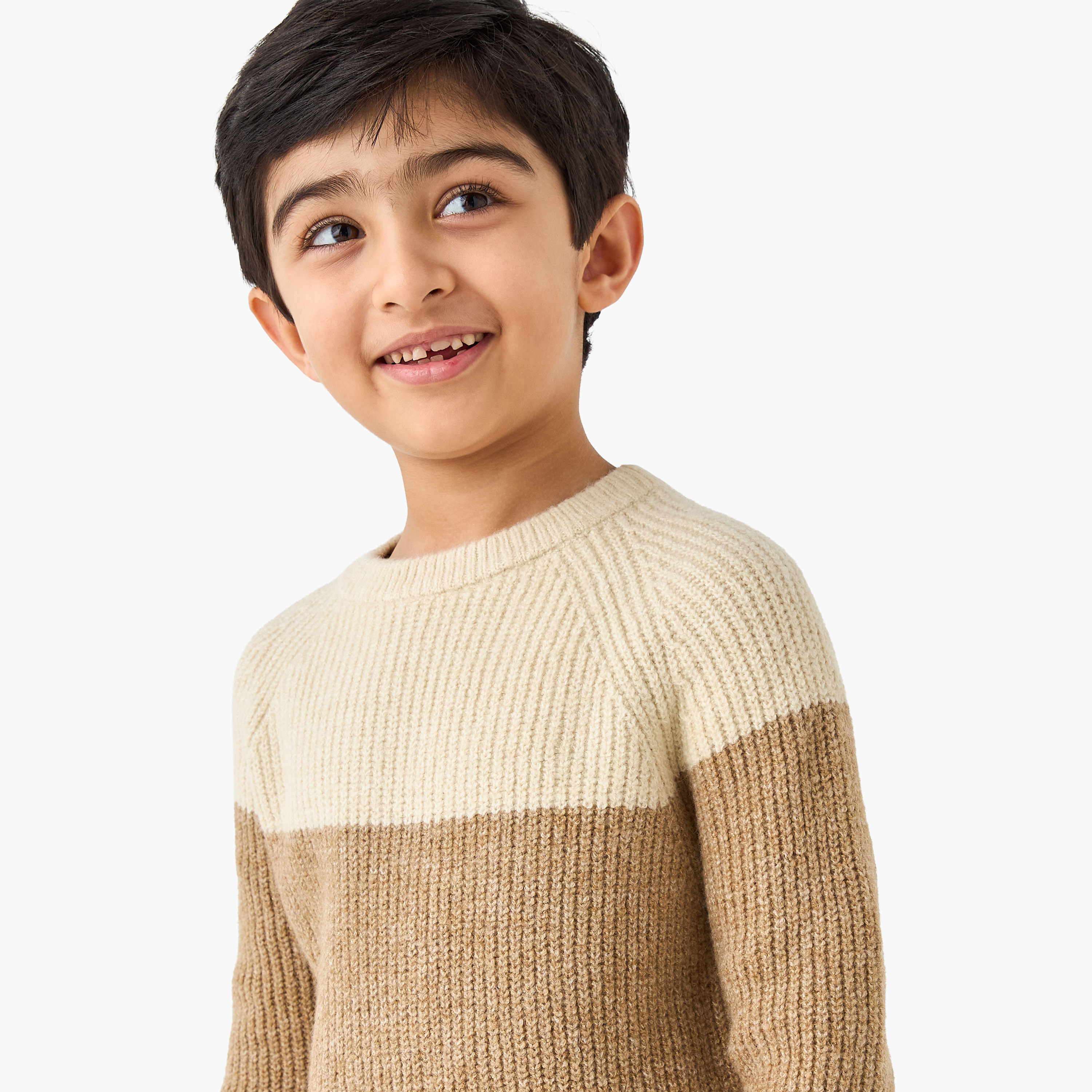 كنزة بتصميم قوالب ملونة وأكمام طويلة من إليجو-baby-boys-clothing-jumpersandcardigans-image-2