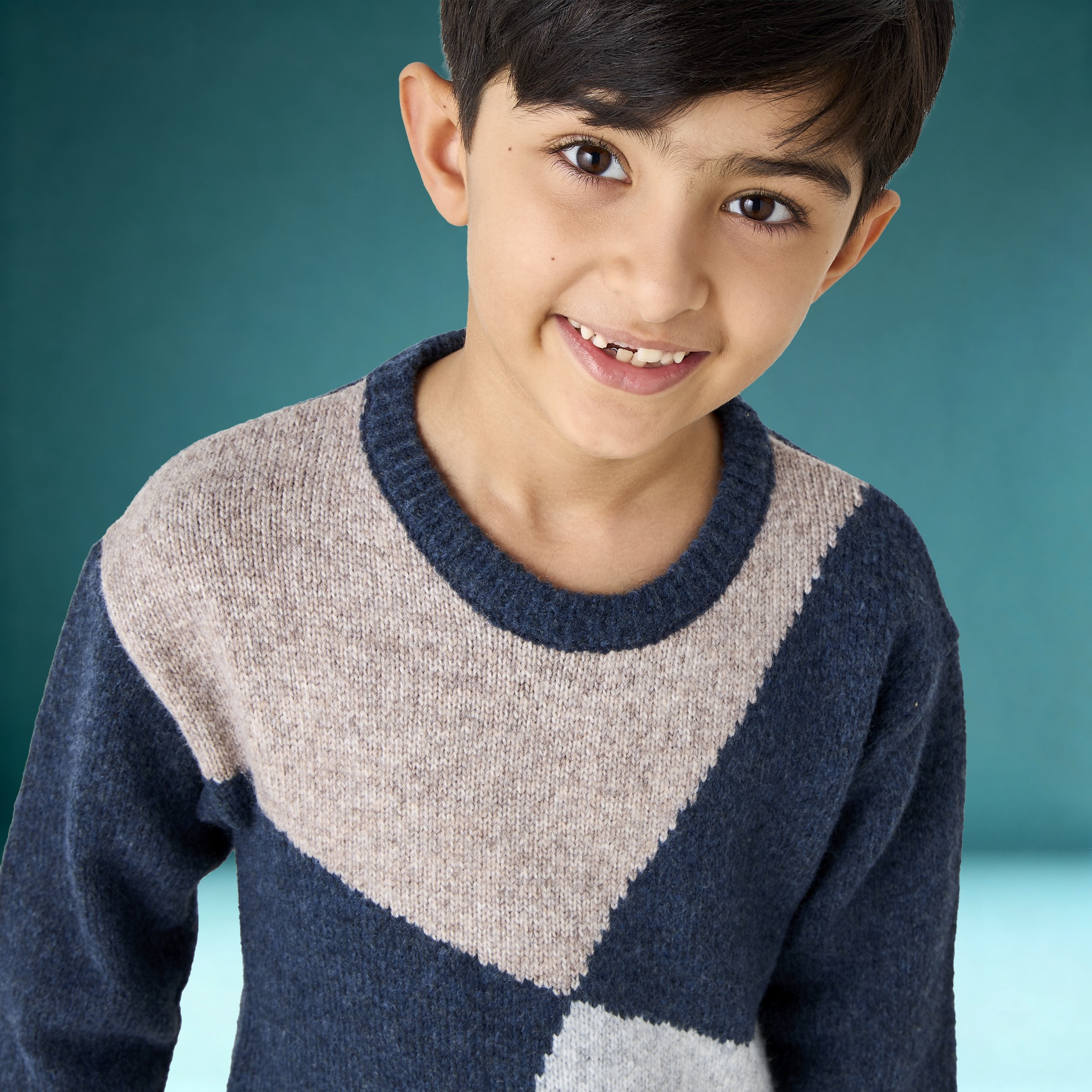 Eligo Geometric Print Pullover with Long Sleeves-baby-boys-clothing-jumpersandcardigans-image-4