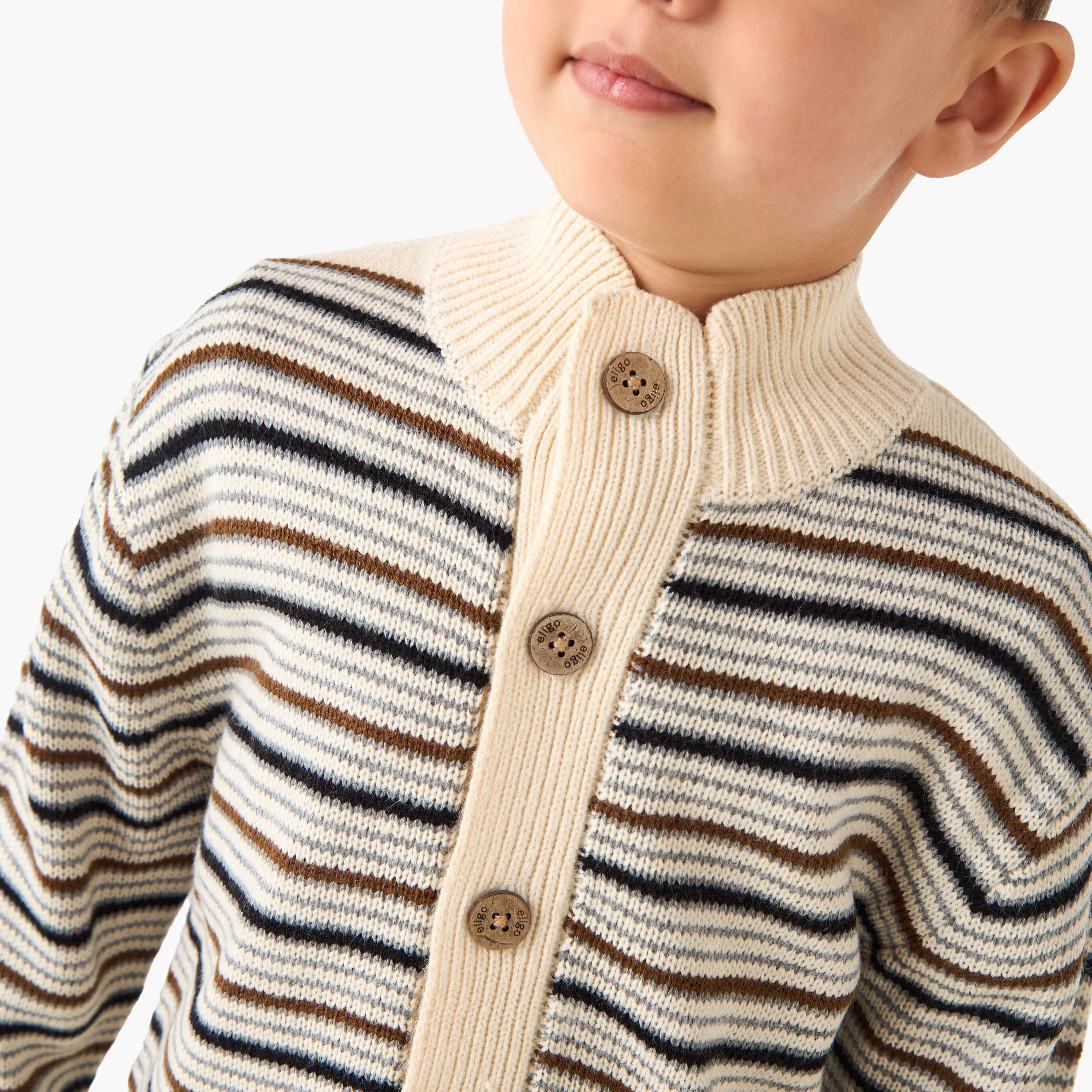 Eligo Striped Cardigan with Long Sleeves-baby-boys-clothing-jumpersandcardigans-image-4