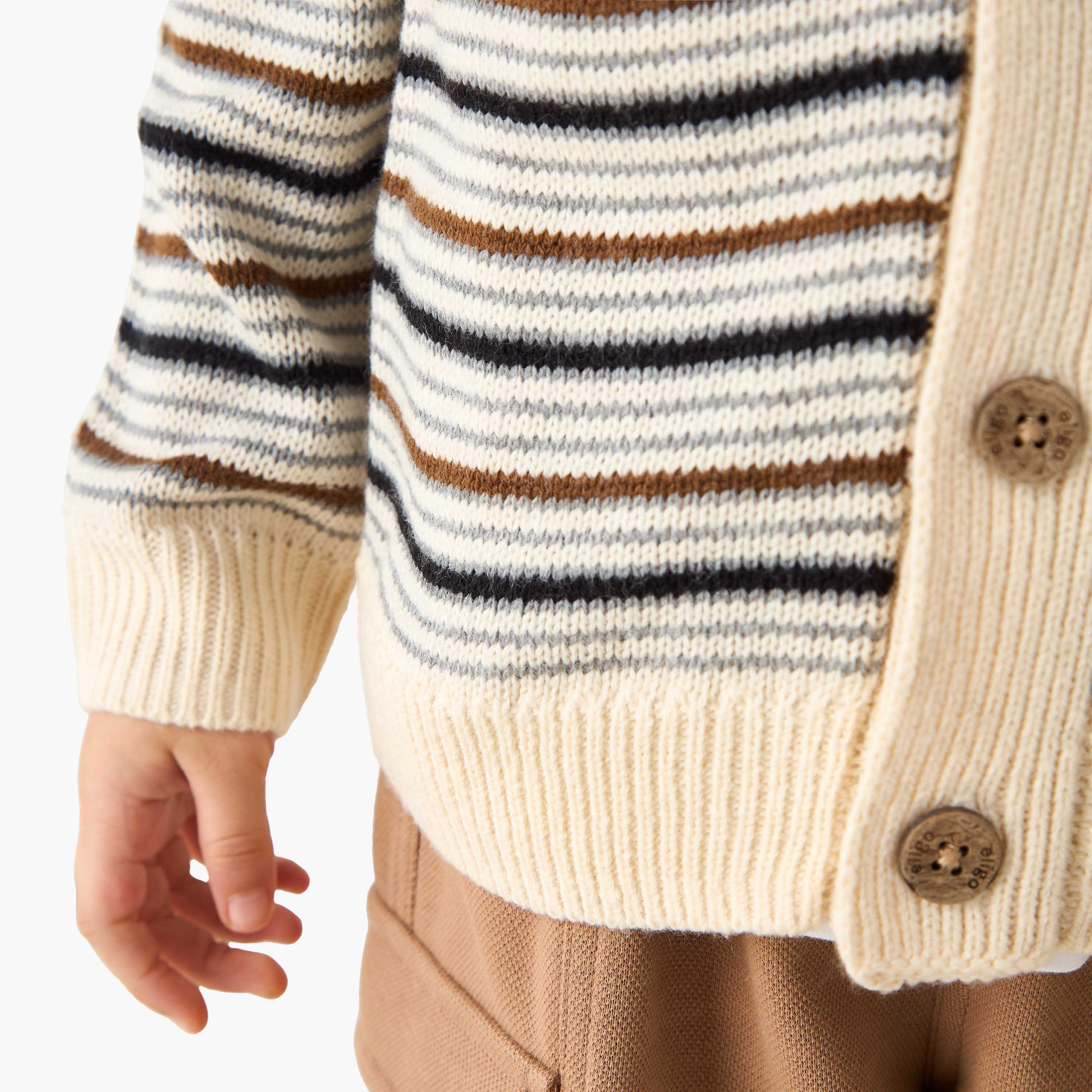 Eligo Striped Cardigan with Long Sleeves-baby-boys-clothing-jumpersandcardigans-image-5