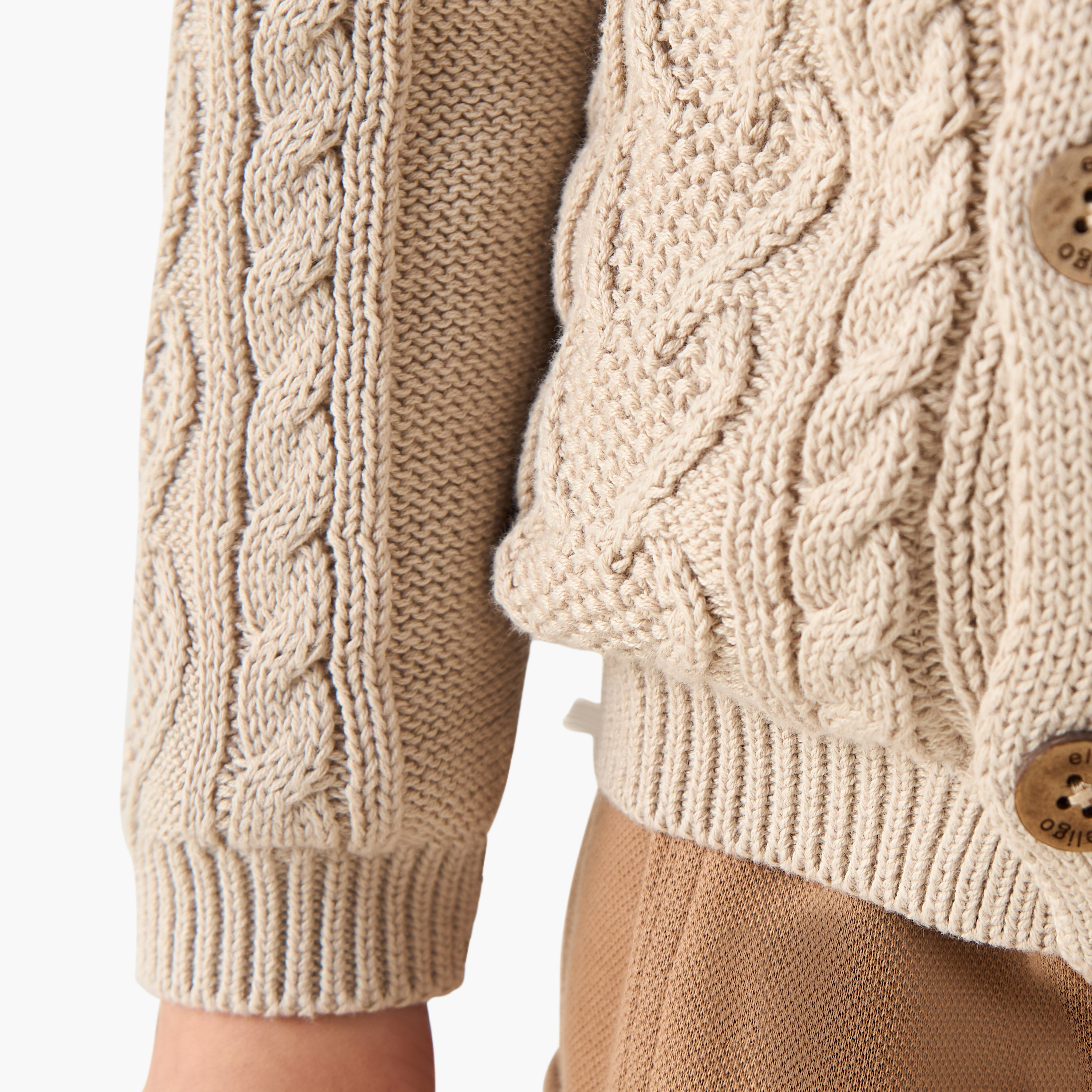 كارديجان بملمس حياكة بارز وأكمام طويلة من إليجو-baby-boys-clothing-jumpersandcardigans-image-1