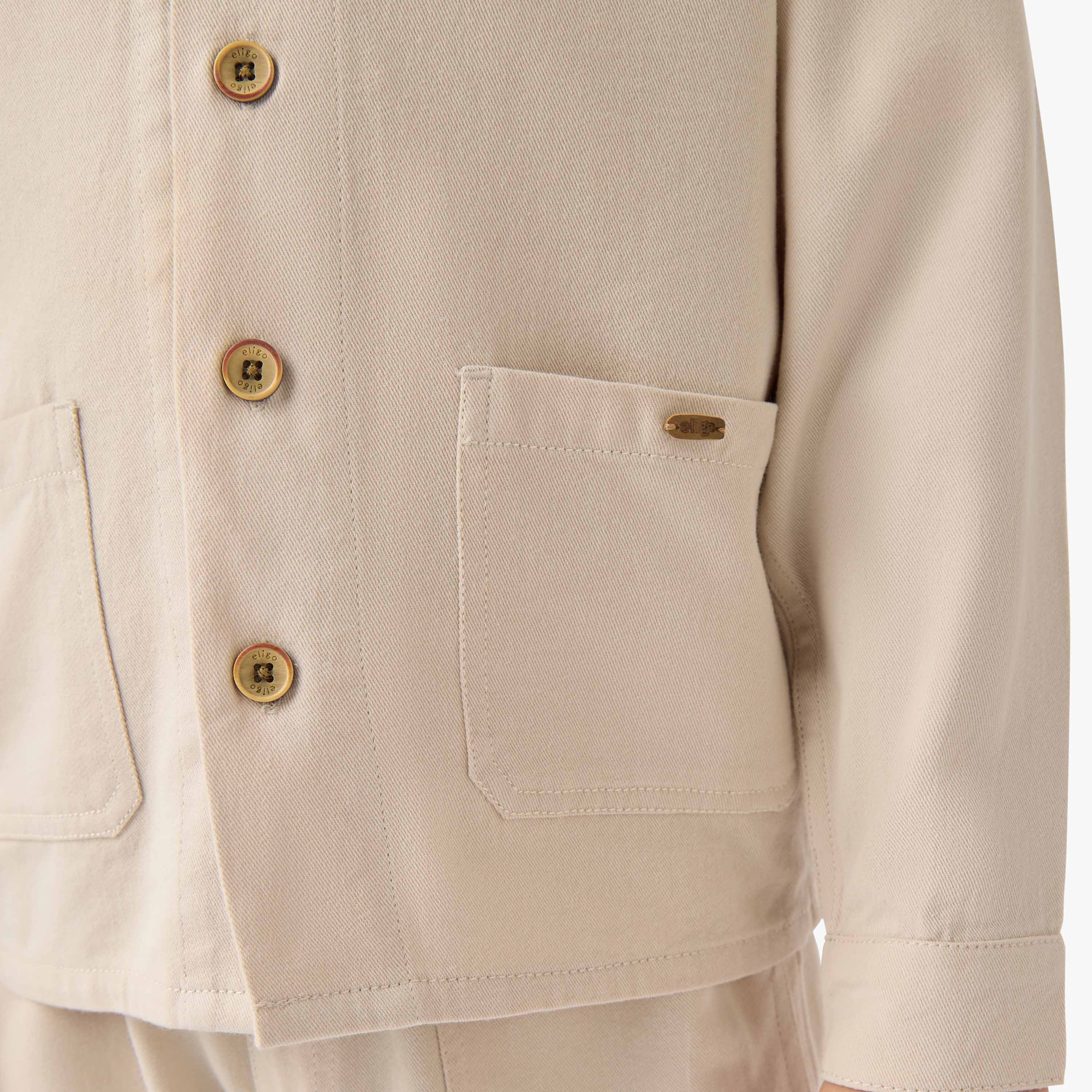 Eligo Solid Shirt and Pants Set-baby-boys-clothing-winterwear-setsandcoords-image-5