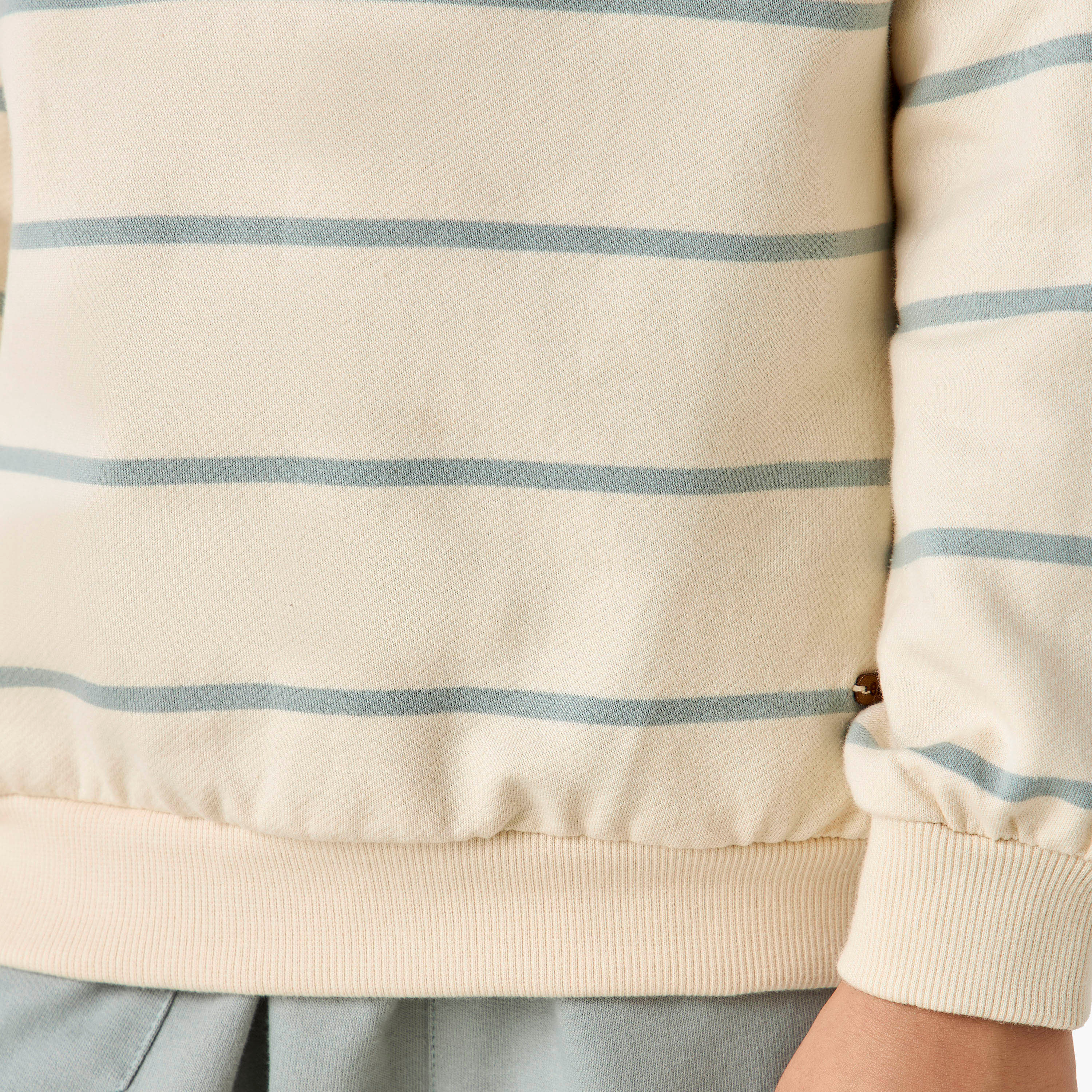 Eligo Striped Collared Sweatshirt and Pants Set-baby-boys-clothing-winterwear-setsandcoords-image-7