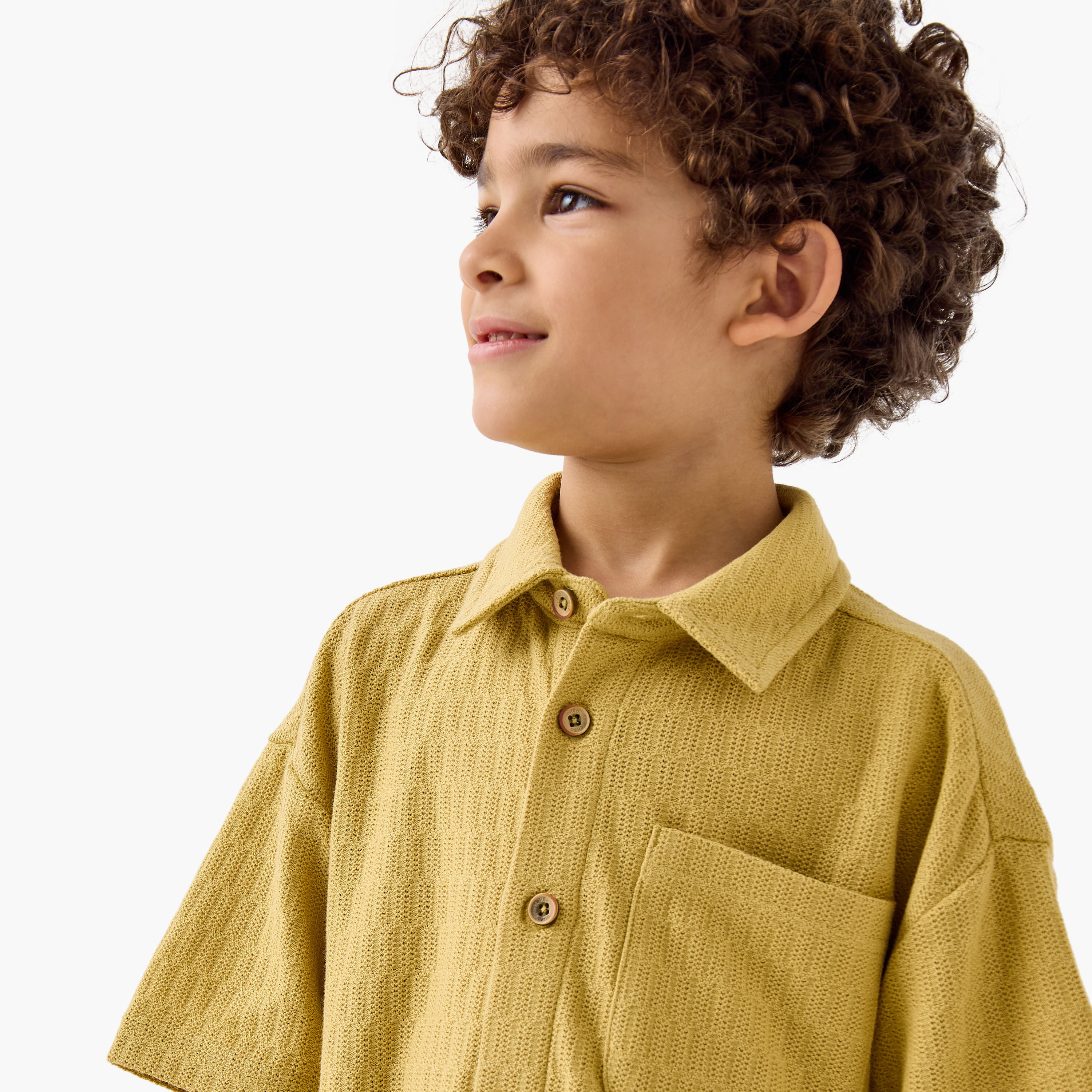 Eligo Textured Shirt and Shorts Set-baby-boys-clothing-setsandcoords-image-5