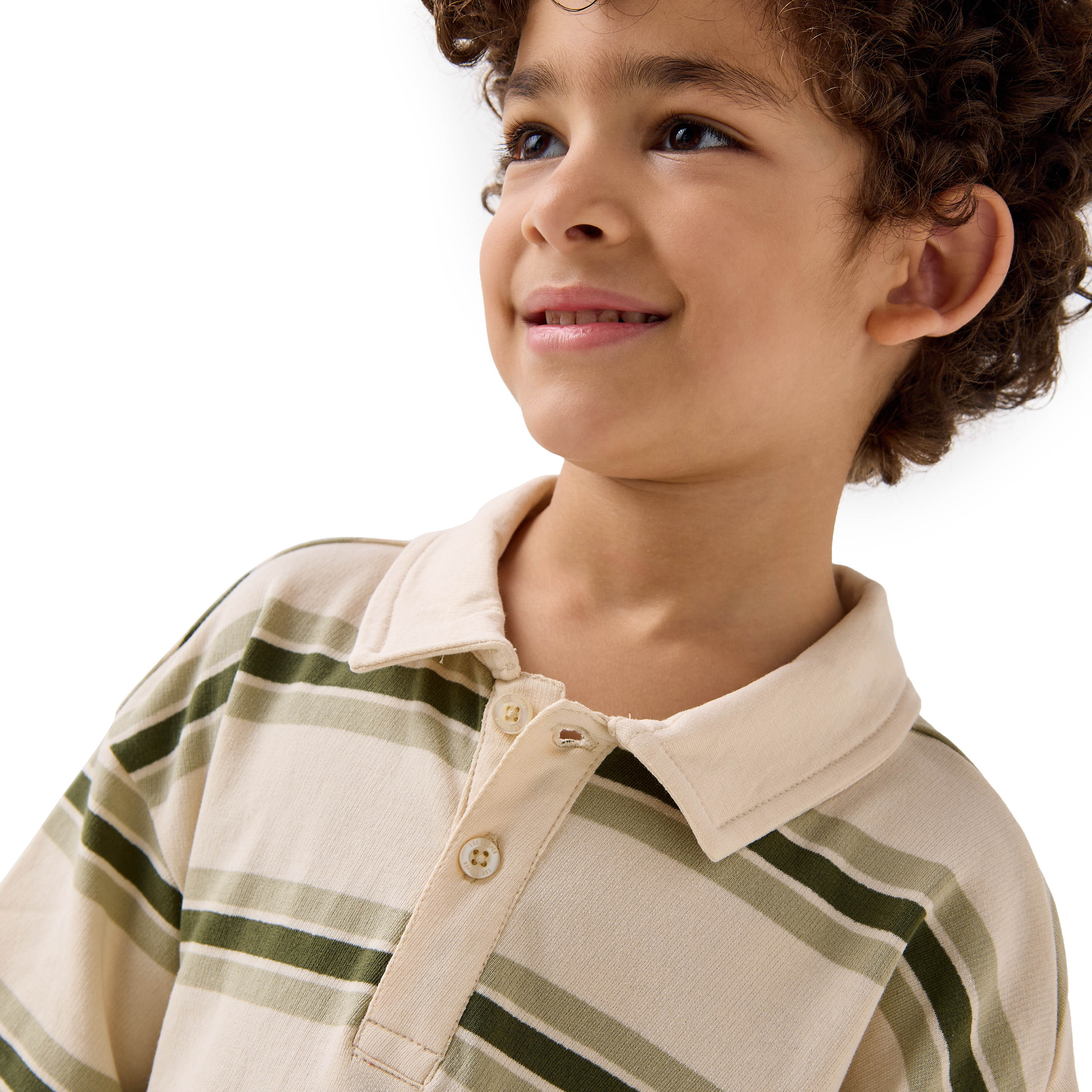 Lee Cooper Striped Polo T-shirt with Short Sleeves-boys-clothing-tshirtsandpolos-image-4