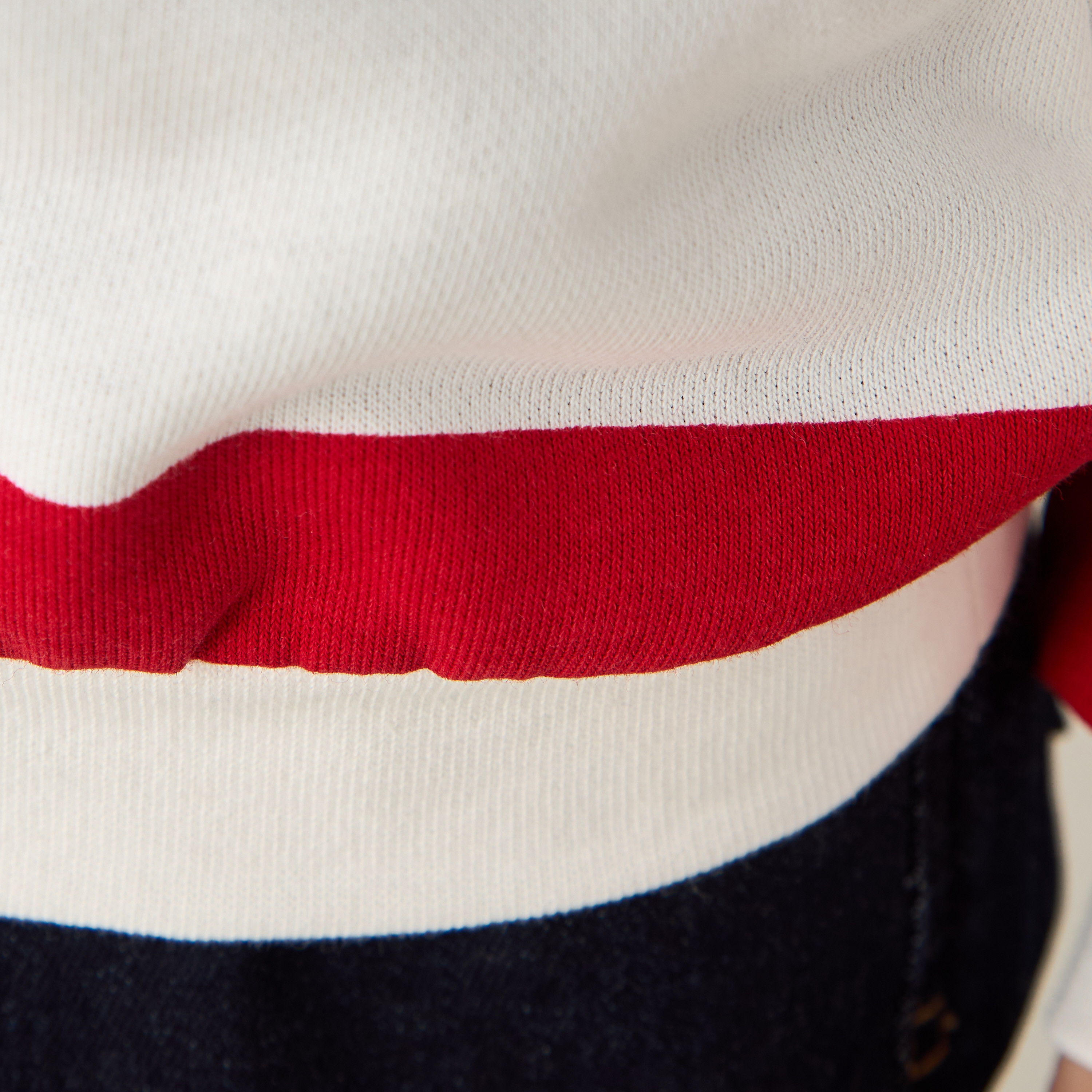 سويت شيرت مخطط بياقة وأكمام طويلة من لي كوبر-boys-clothing-tshirtsandpolos-image-5