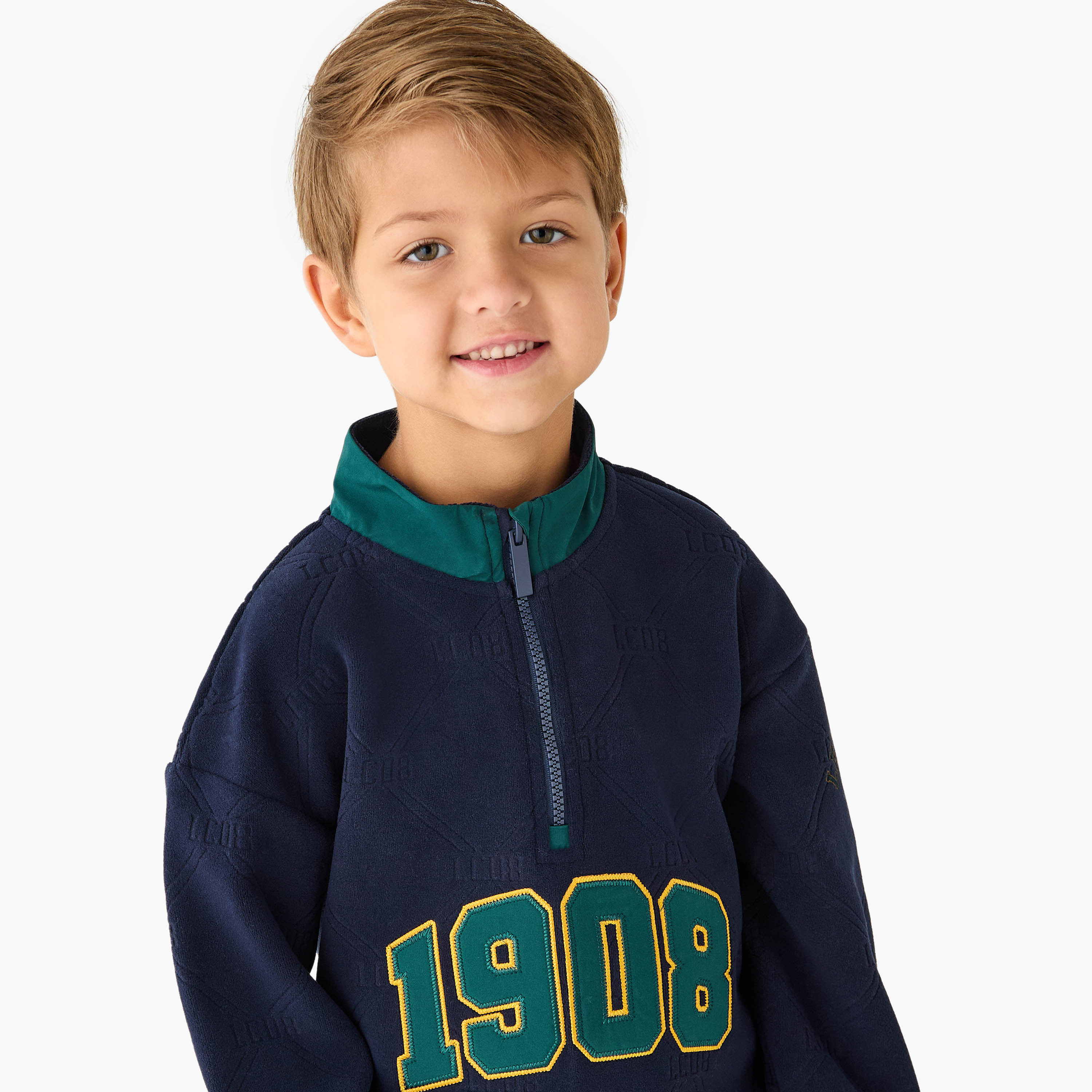 Lee Cooper Varsity Print Sweatshirt and Joggers Set-baby-boys-clothing-winterwear-setsandcoords-image-5