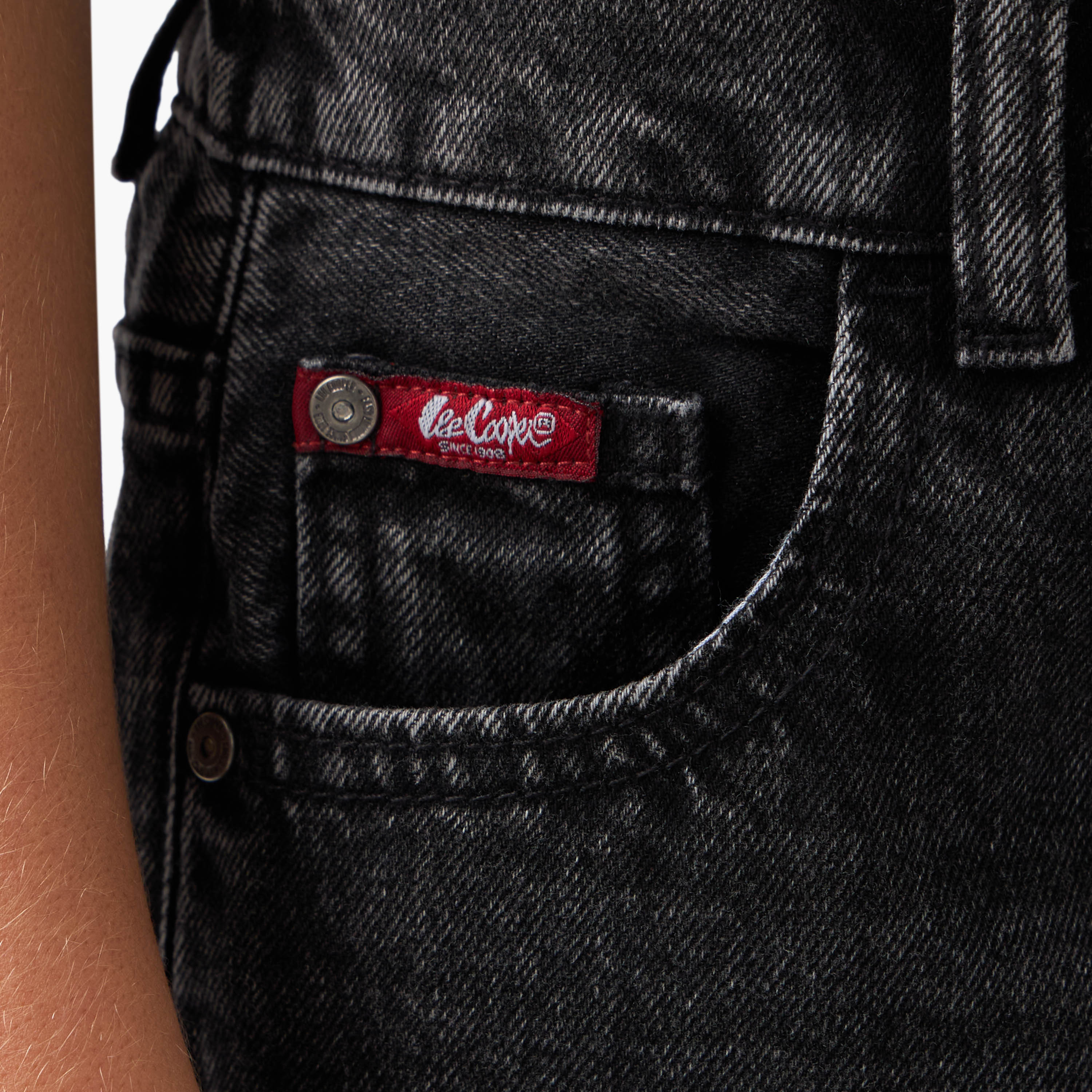 بنطلون جينز سادة بجيوب للأولاد من لي كوبر-baby-boys-clothing-bottoms-jeans-image-1