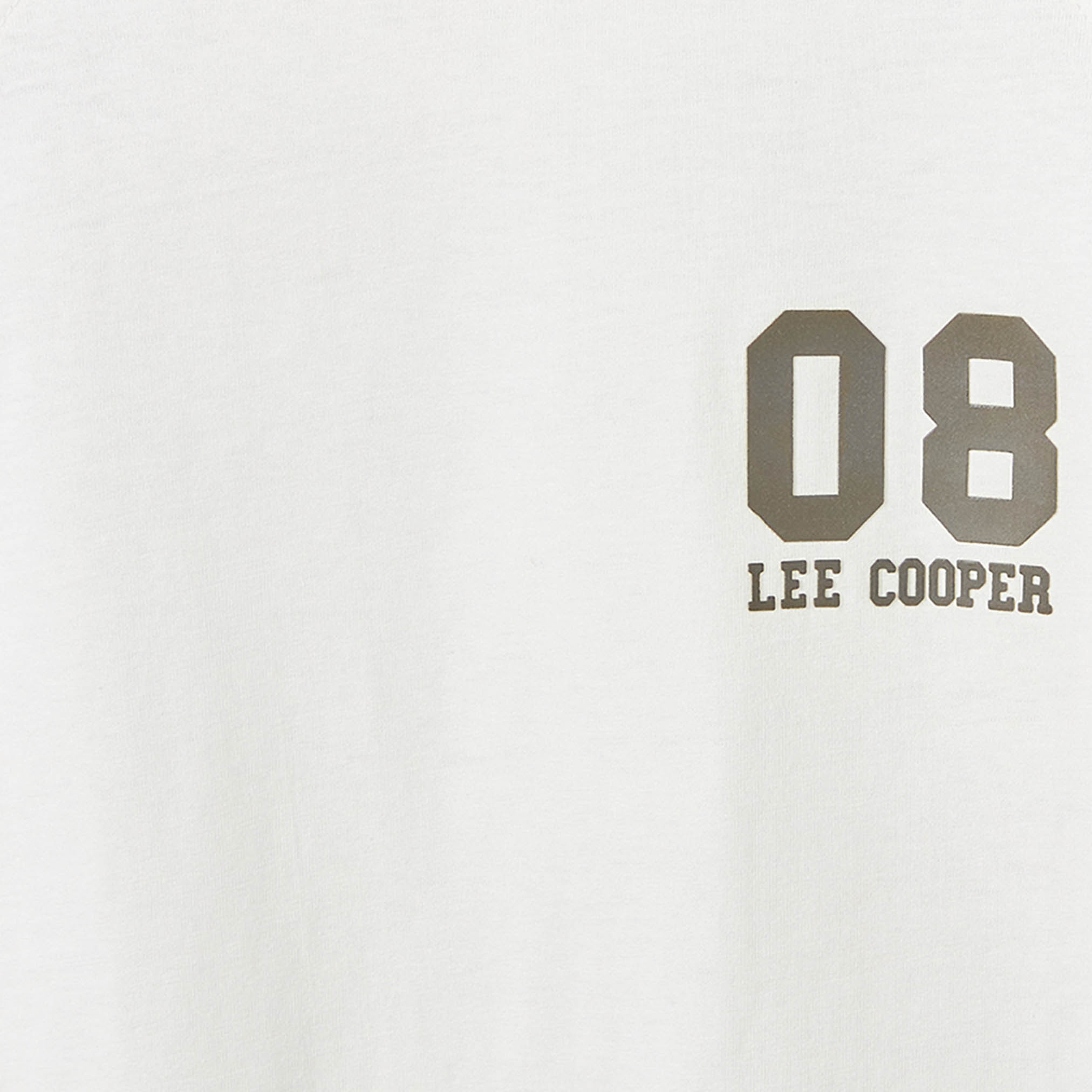 Lee Cooper Printed Raglan Sleeve T-shirt and Denim Shorts Set-boys-clothing-setsandcoords-image-5