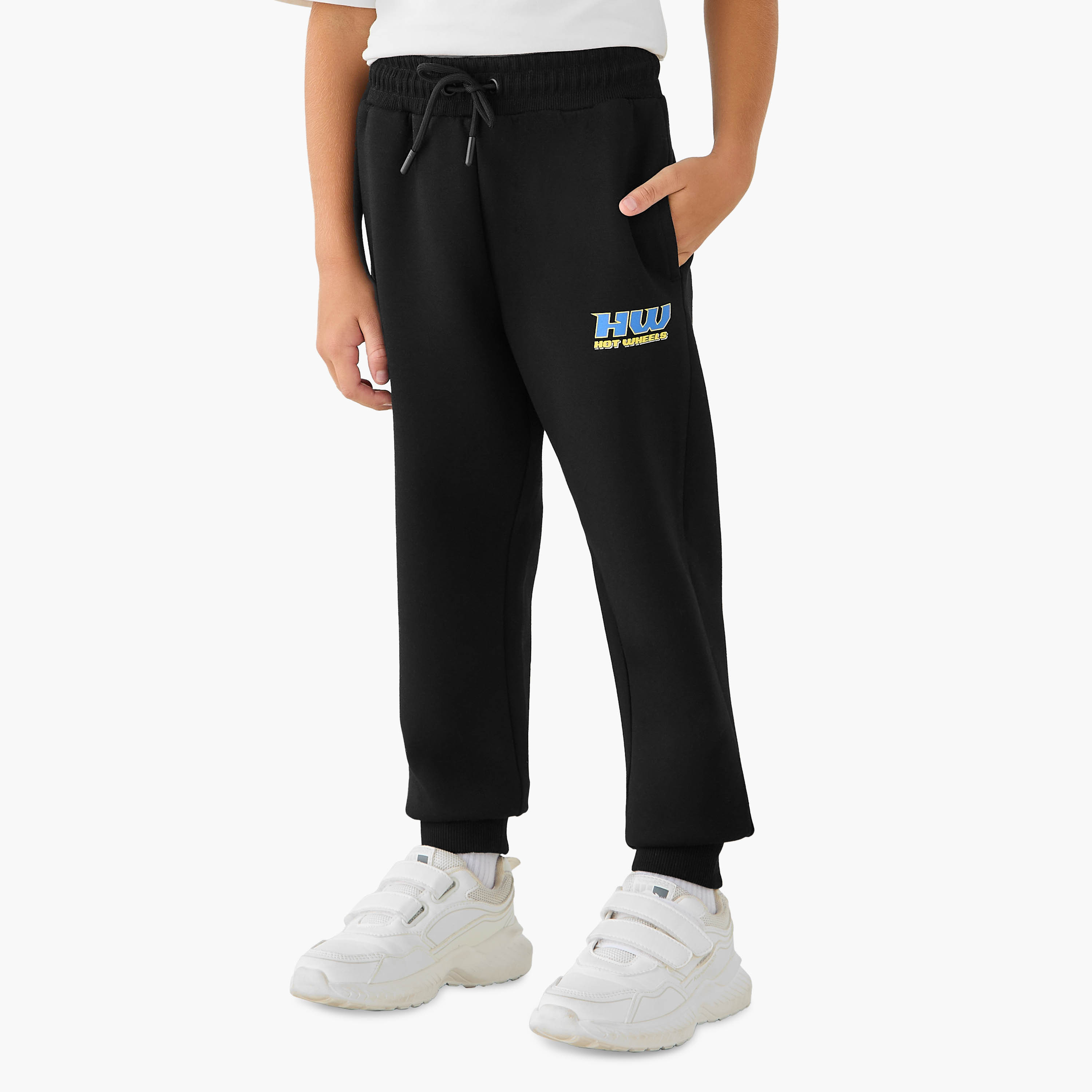 Printed High Neck Sweatshirt and Joggers Set-boys-clothing-setsandcoords-image-3