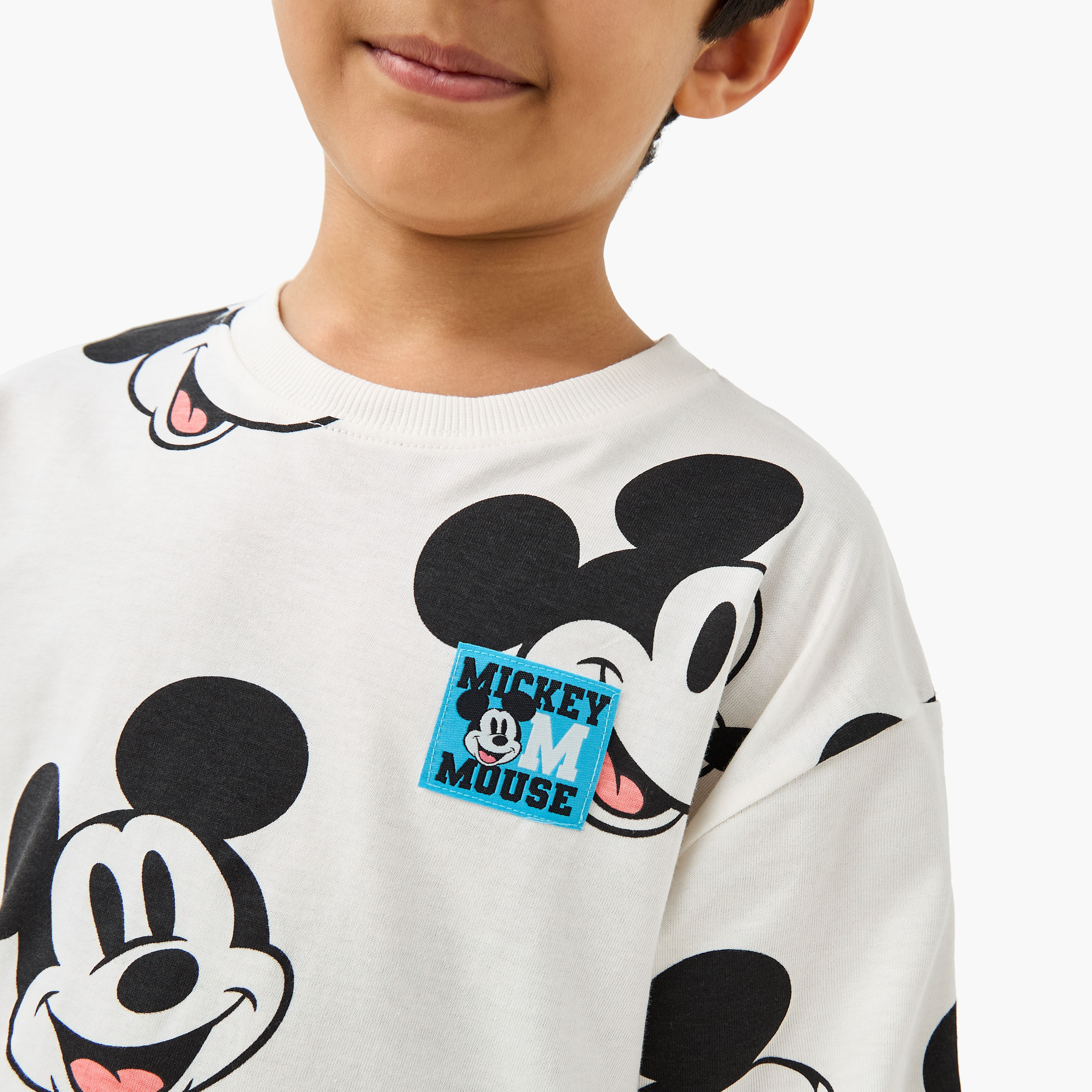 تيشيرت بأكمام قصيرة وطبعات ميكي ماوس من ديزني-boys-clothing-tshirtsandpolos-image-4