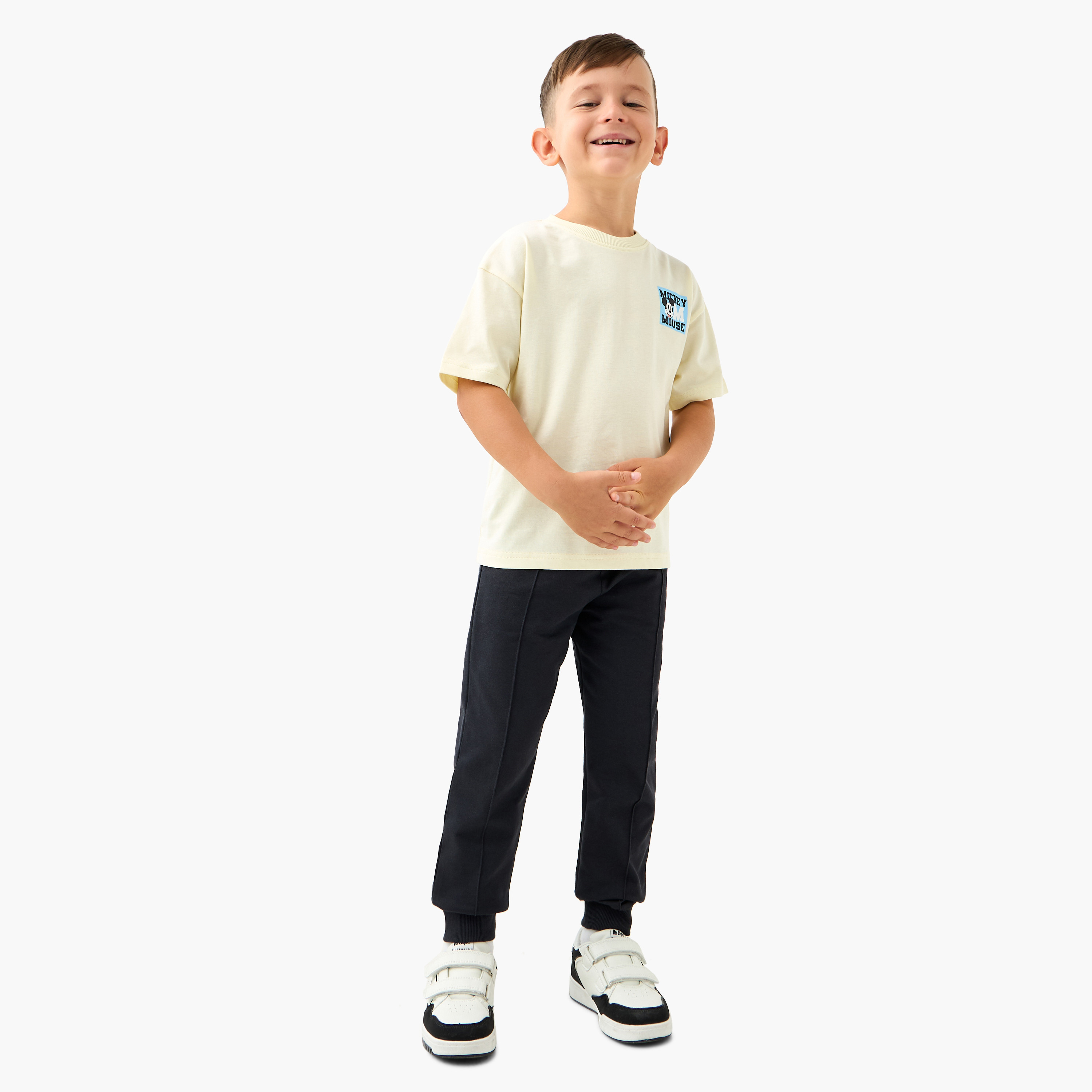 تيشيرت بطبعات ميكي ماوس جرافيك مع أكمام قصيرة من ديزني-boys-clothing-tshirtsandpolos-image-2