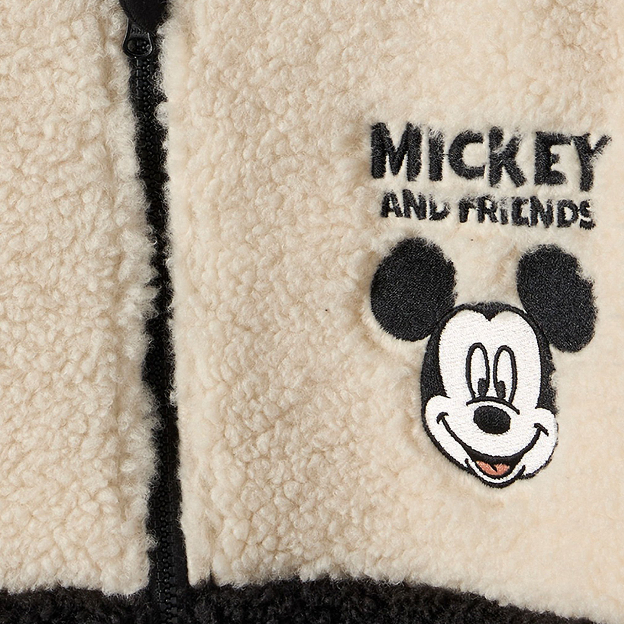 Disney Colourblock Polo Sweater with Long Sleeves-baby-boys-clothing-jumpersandcardigans-image-4