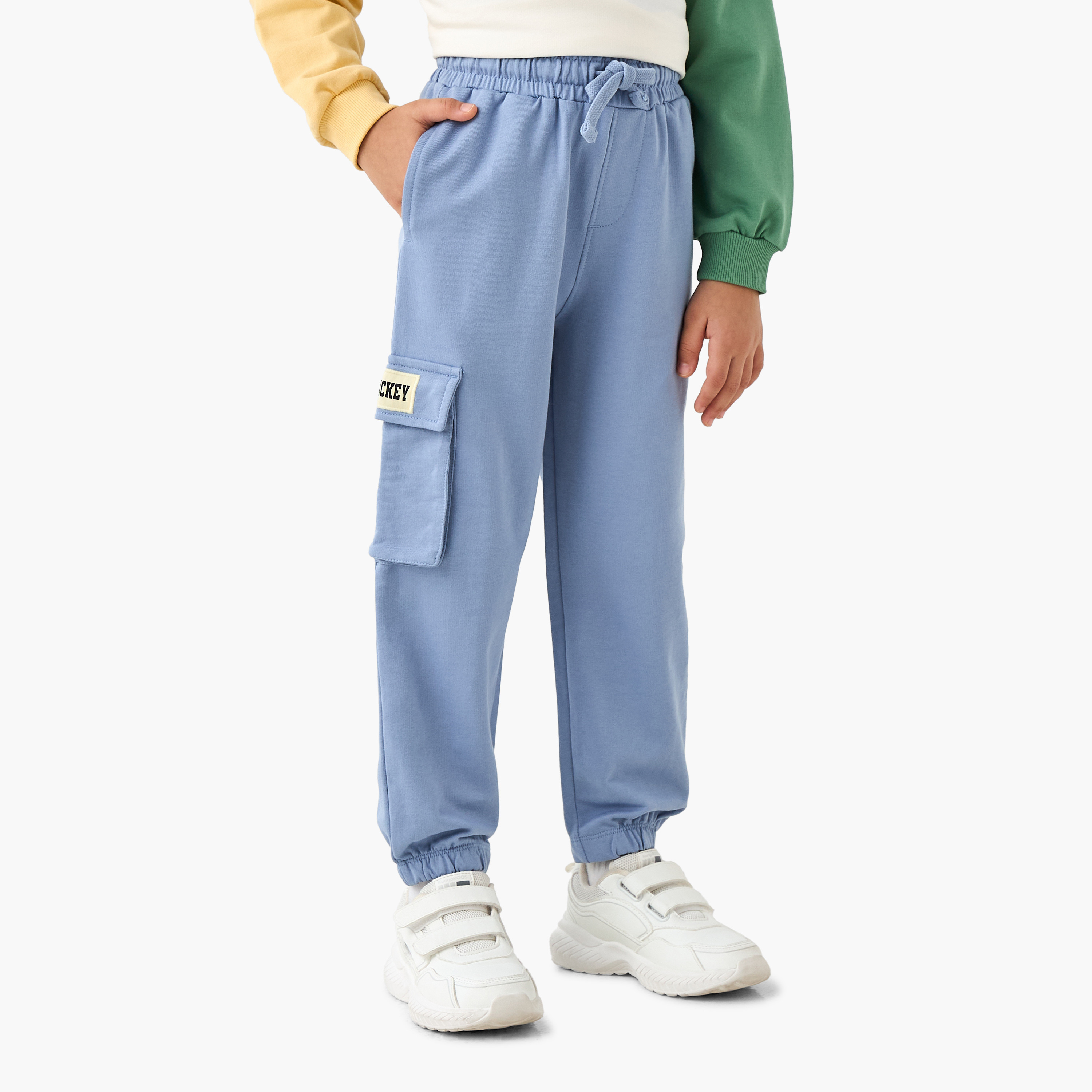 طقم سويت شيرت وبنطلون رياضي بطبعات ميكي ماوس من ديزني-baby-boys-clothing-winterwear-setsandcoords-image-4