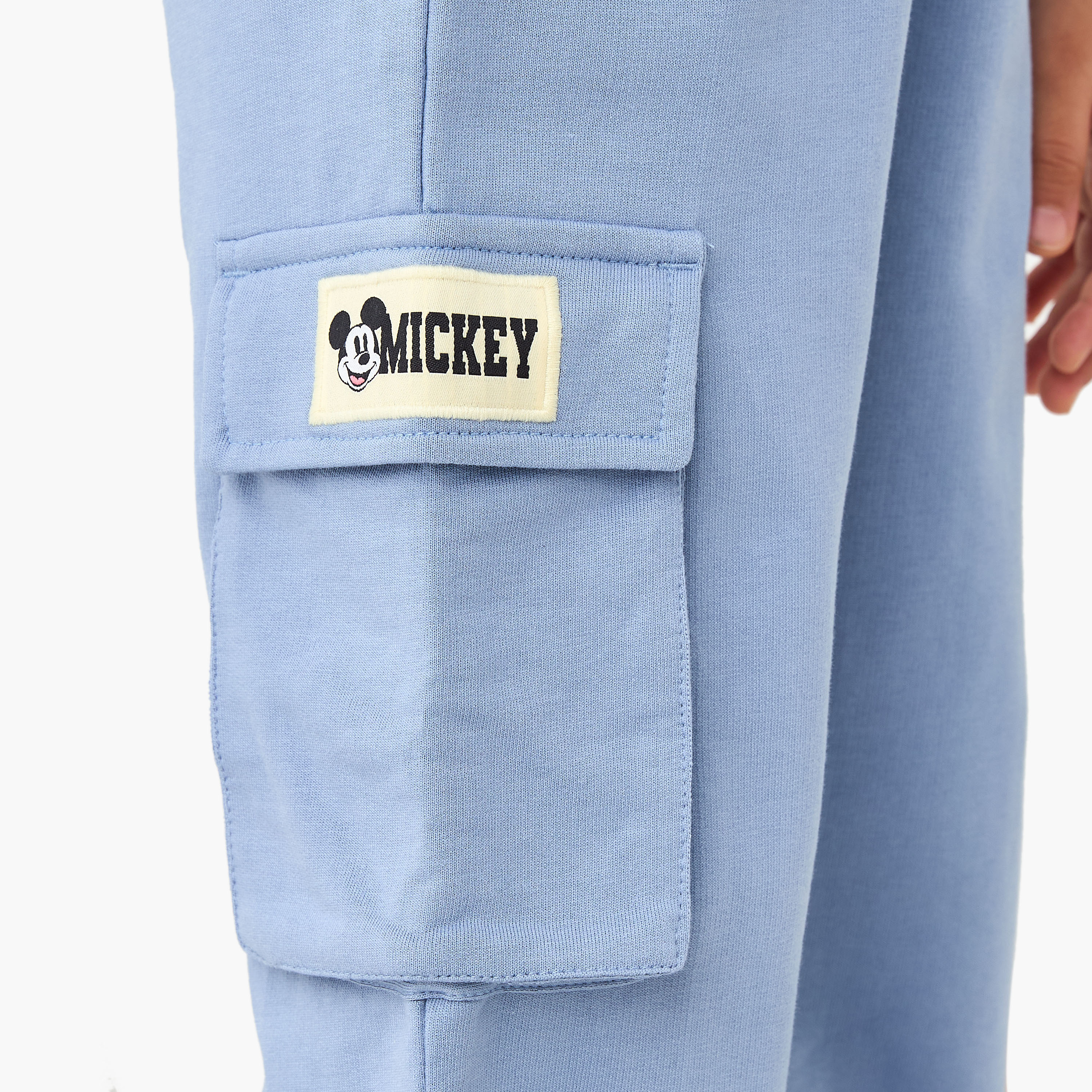 طقم سويت شيرت وبنطلون رياضي بطبعات ميكي ماوس من ديزني-baby-boys-clothing-winterwear-setsandcoords-image-1