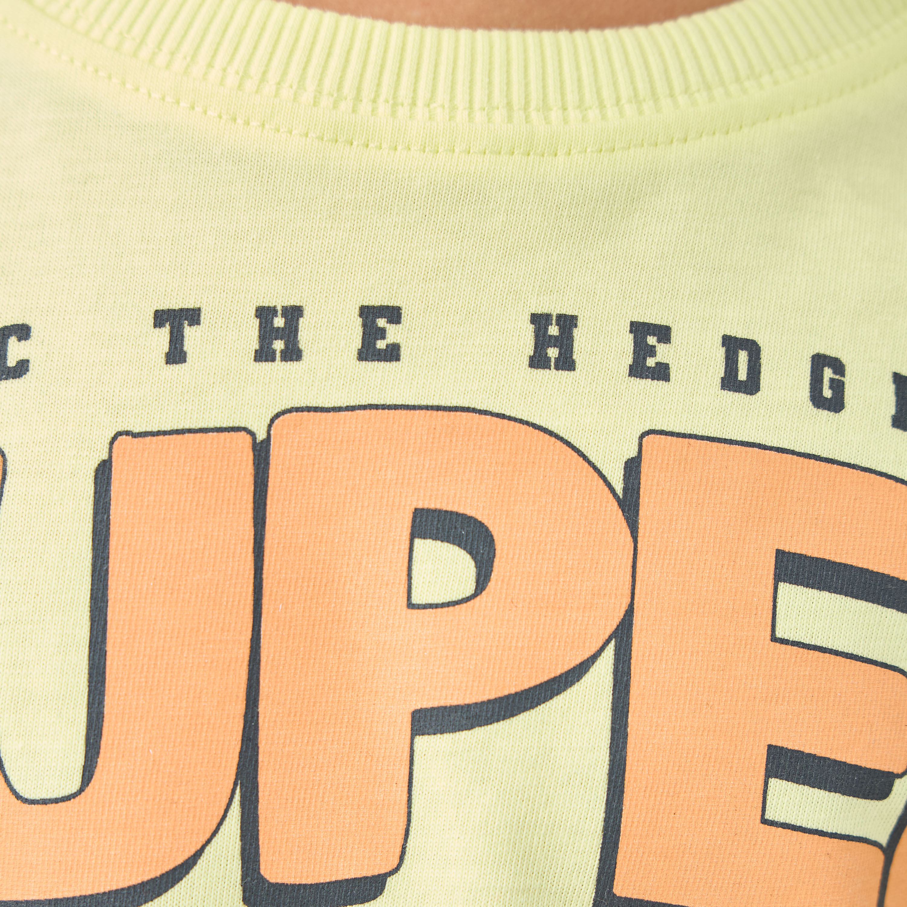 Sonic the Hedgehog Graphic Print Crew Neck T-shirt with Short Sleeves-boys-clothing-tshirtsandpolos-image-5