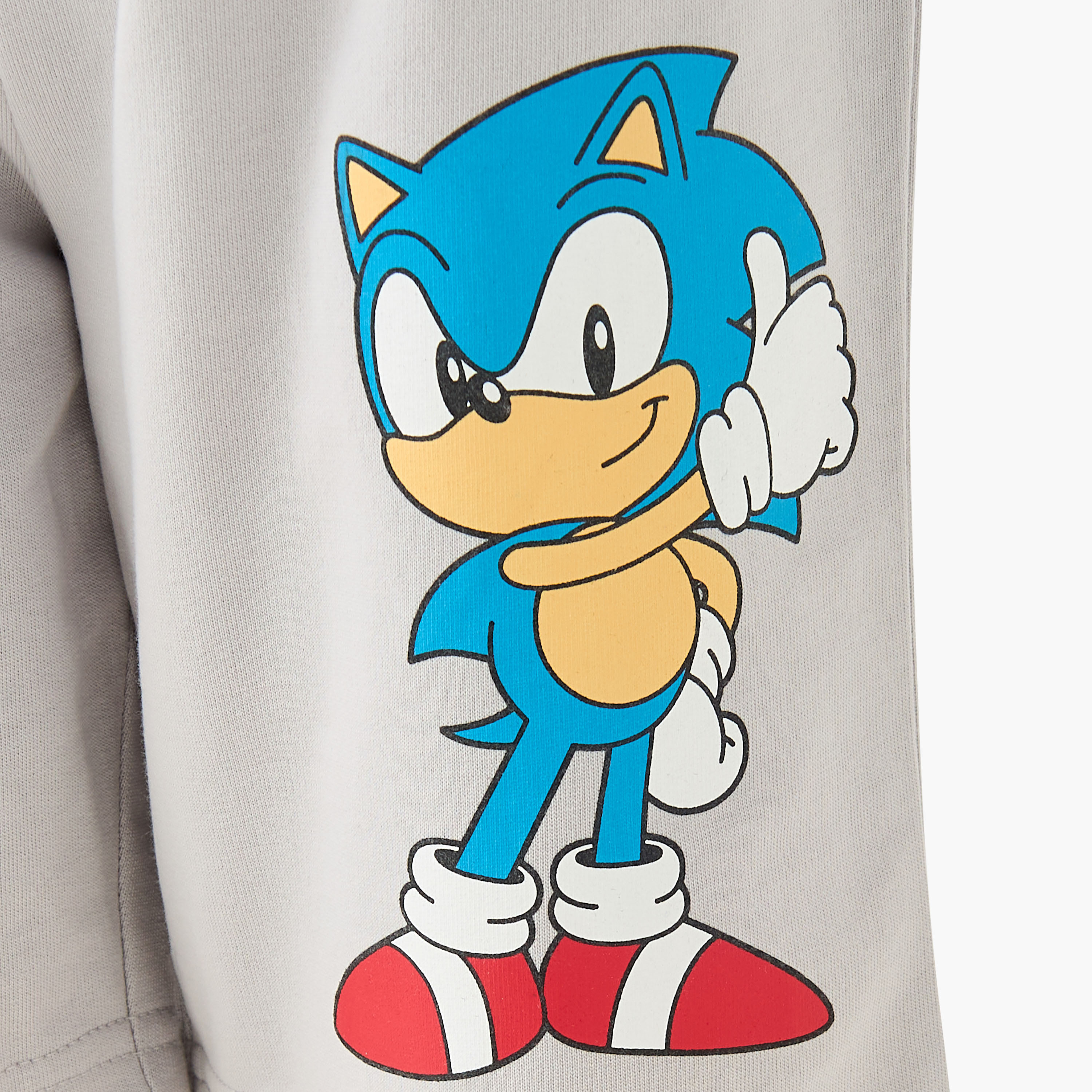 Sonic the Hedgehog Print T-shirt and Shorts Set-baby-boys-clothing-setsandcoords-image-7