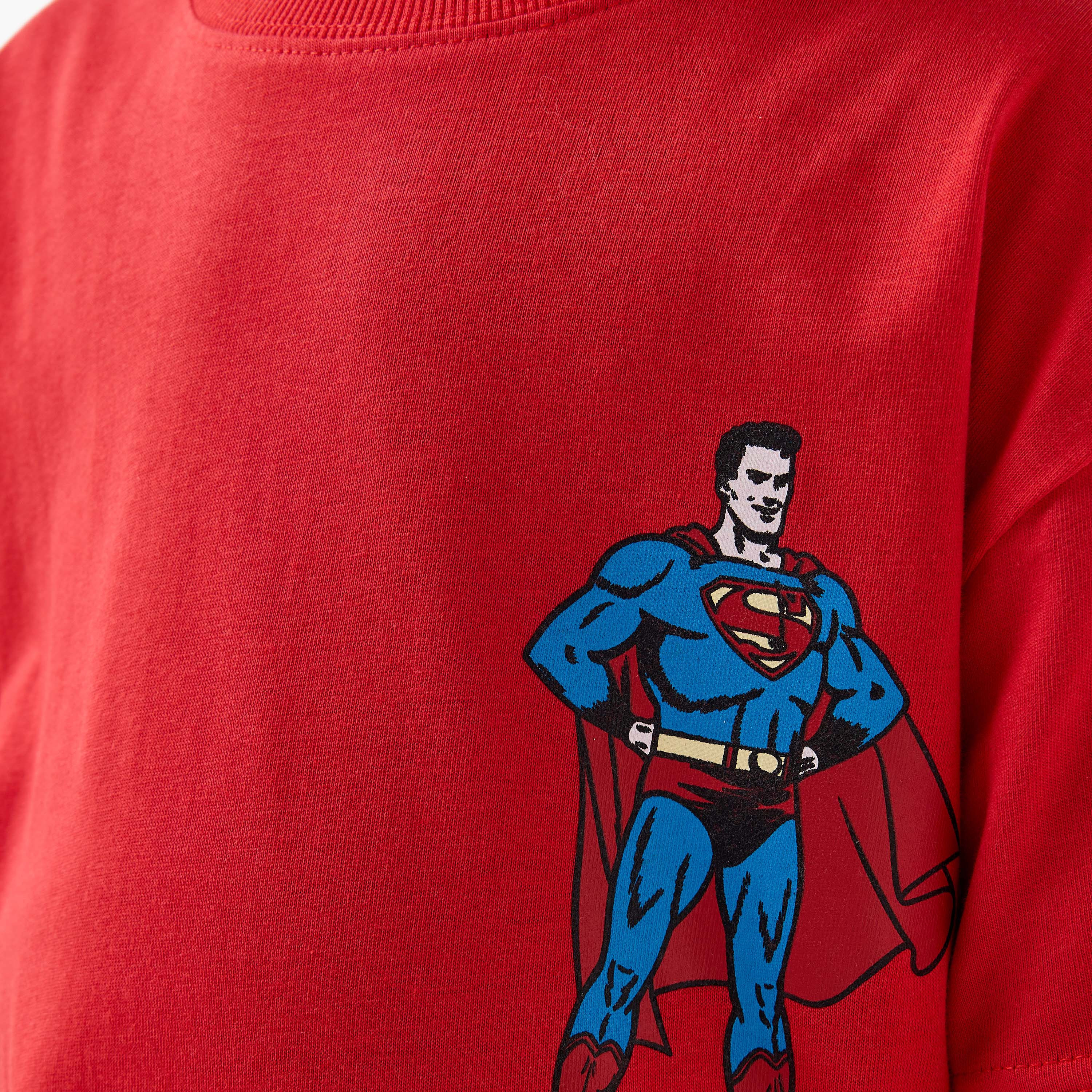 تيشيرت بأكمام قصيرة وطبعات سوبرمان-boys-clothing-tshirtsandpolos-image-5