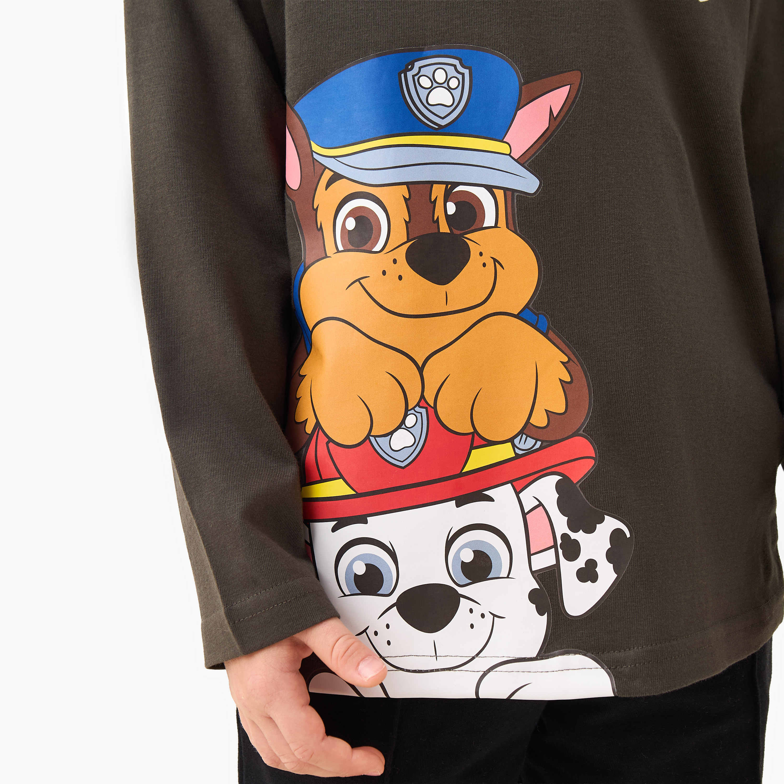 Nickelodeon Crew Neck Long Sleeves T-shirt with PAW Patrol Print-boys-clothing-tshirtsandpolos-image-5