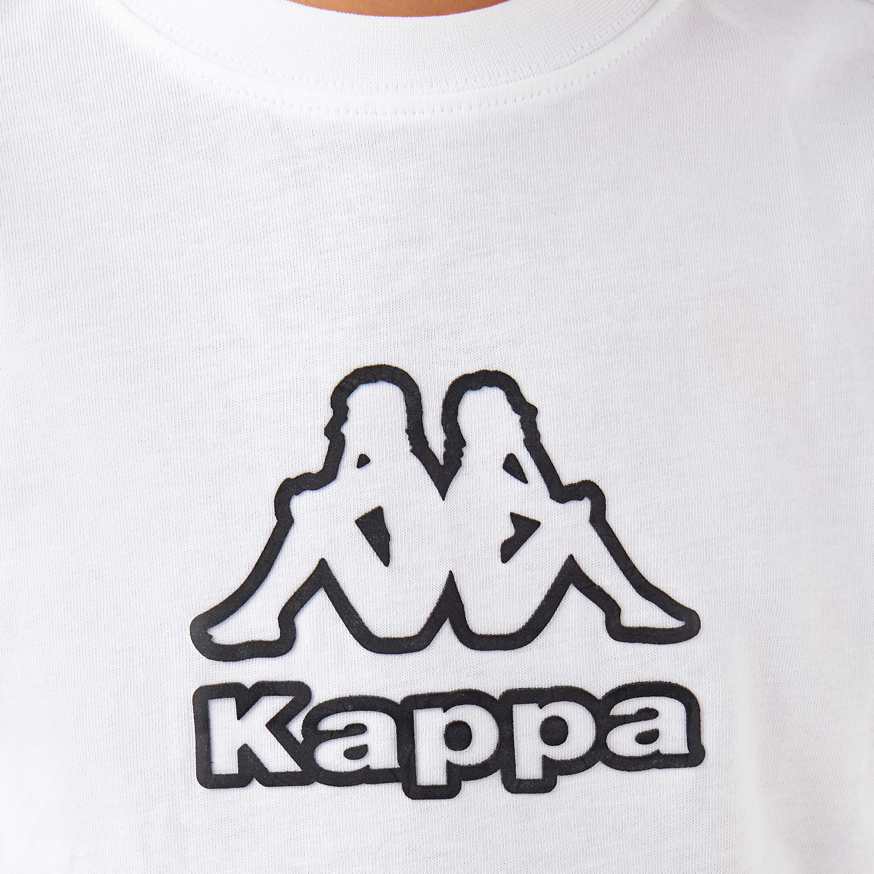 Kappa Boys Crew Neck T-shirt with Logo Print - Cotton - Long Sleeves-sports-boys-clothing-tops-image-5