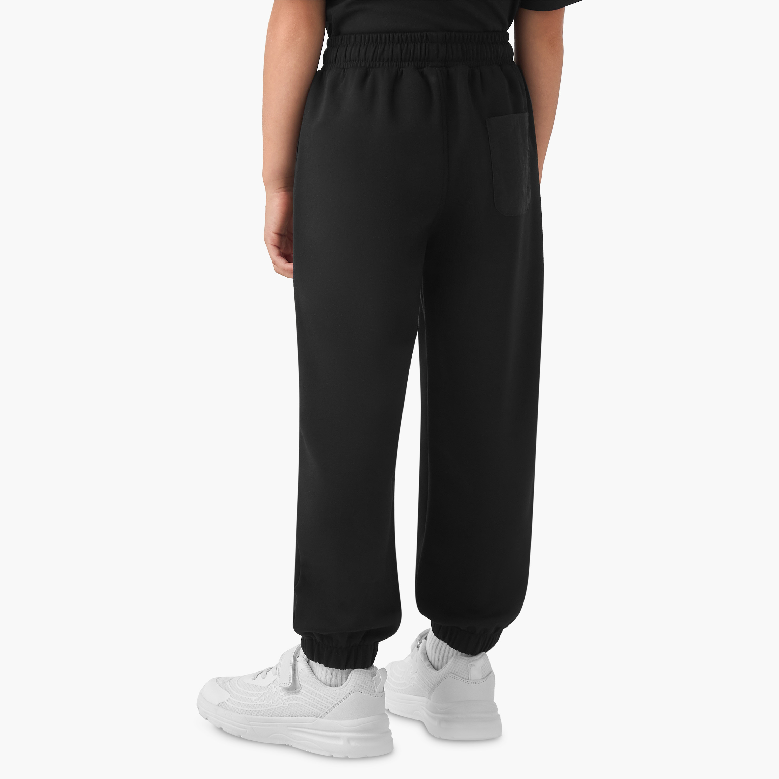 Kappa Boys' Joggers with Pockets - Cotton - Drawstring Waist-boys-clothing-bottoms-joggersandtrackpants-image-3
