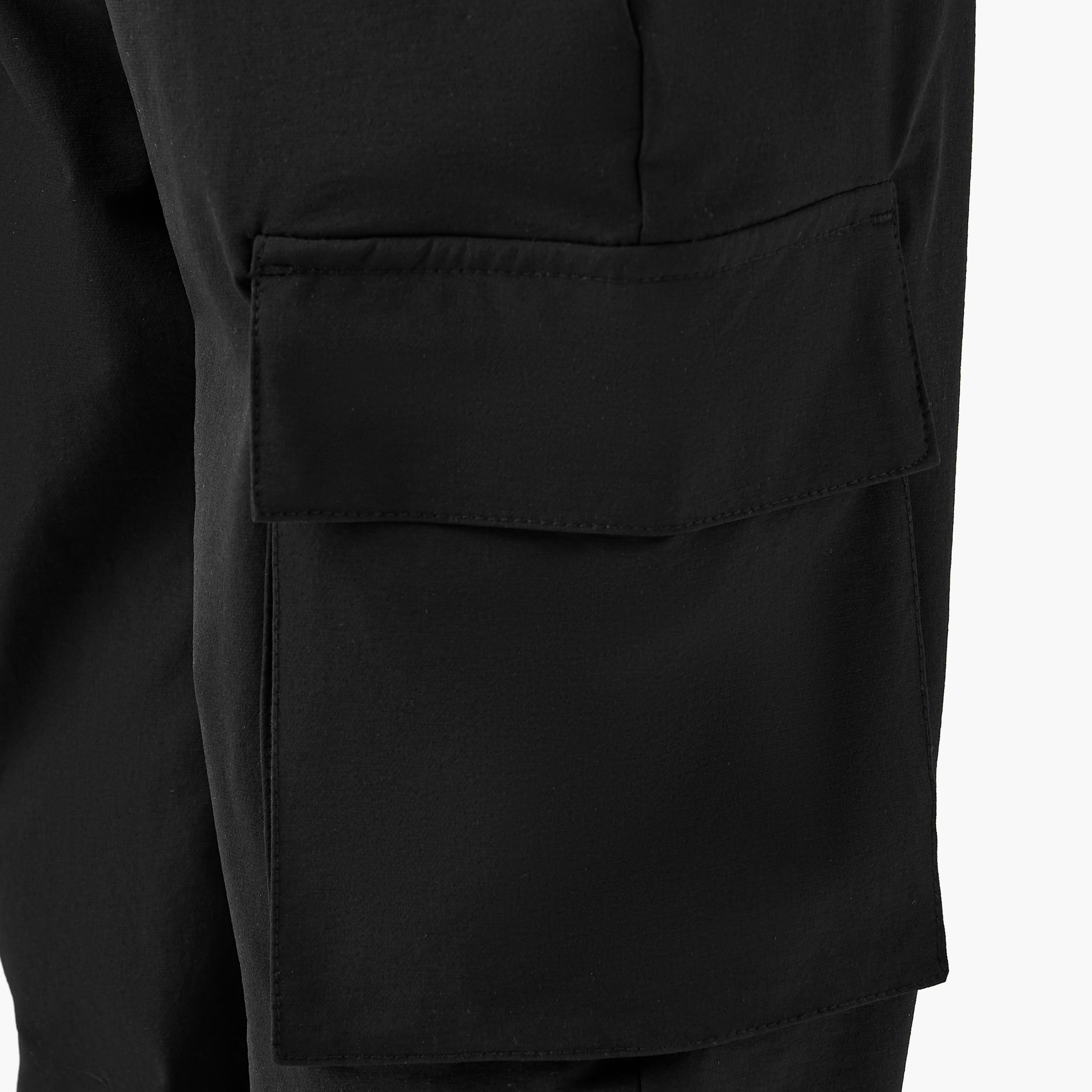 Kappa Logo Print Joggers with Drawstring Closure and Pockets-boys-clothing-bottoms-joggersandtrackpants-image-5