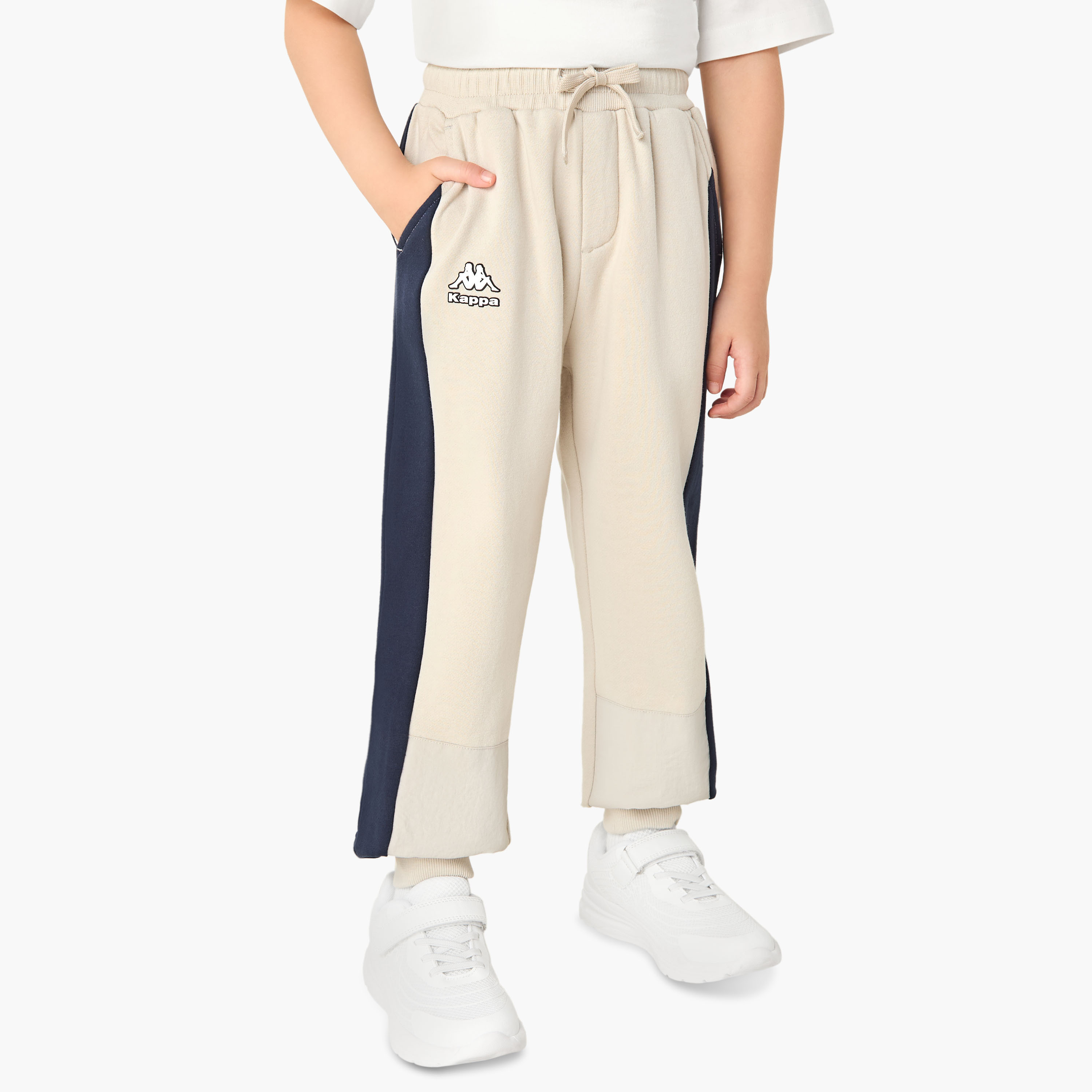 Kappa Colourblock Zip Through Hoodie and Joggers Set-baby-boys-clothing-winterwear-setsandcoords-image-3