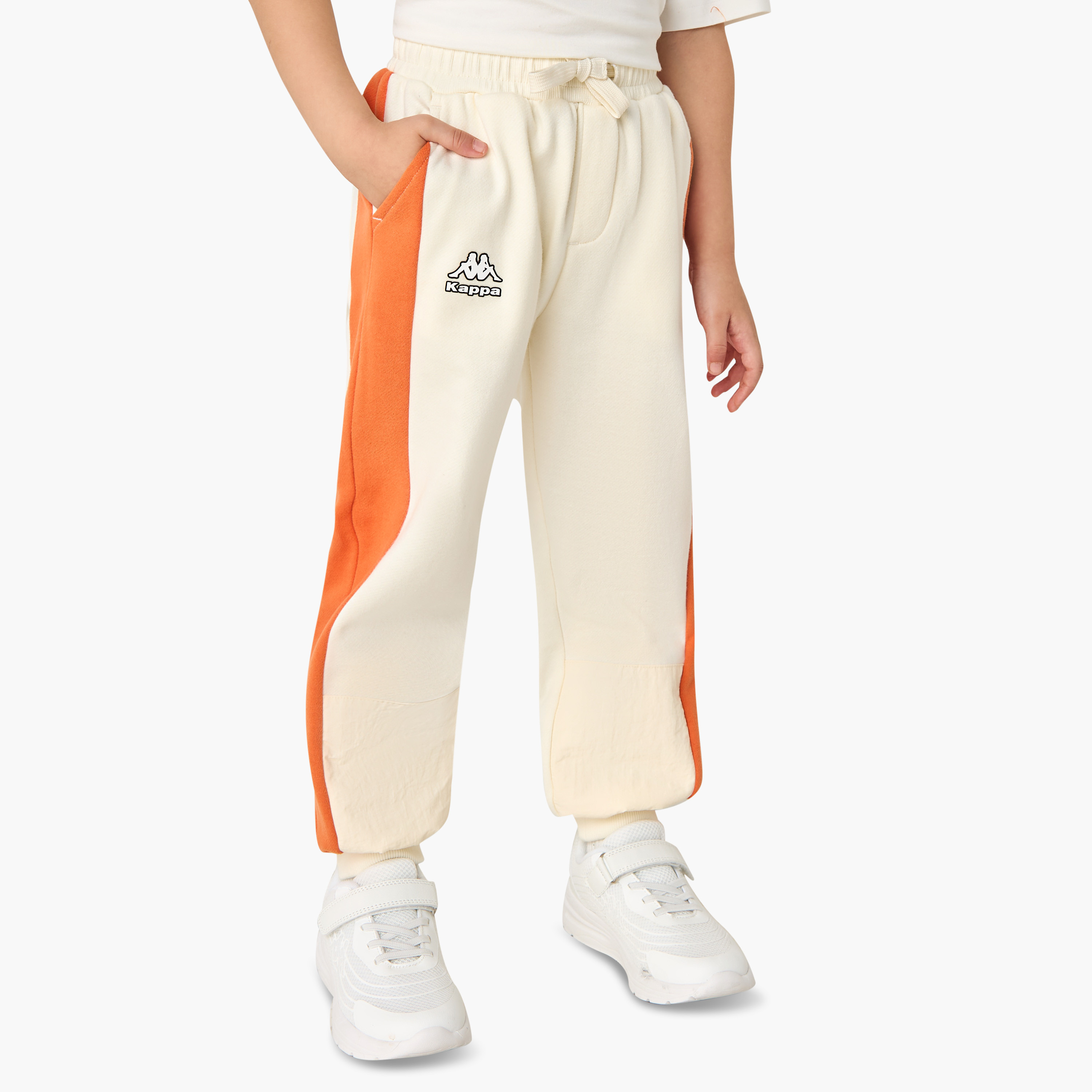 Kappa Colourblock Zip Through Hoodie and Joggers Set-baby-boys-clothing-winterwear-setsandcoords-image-3