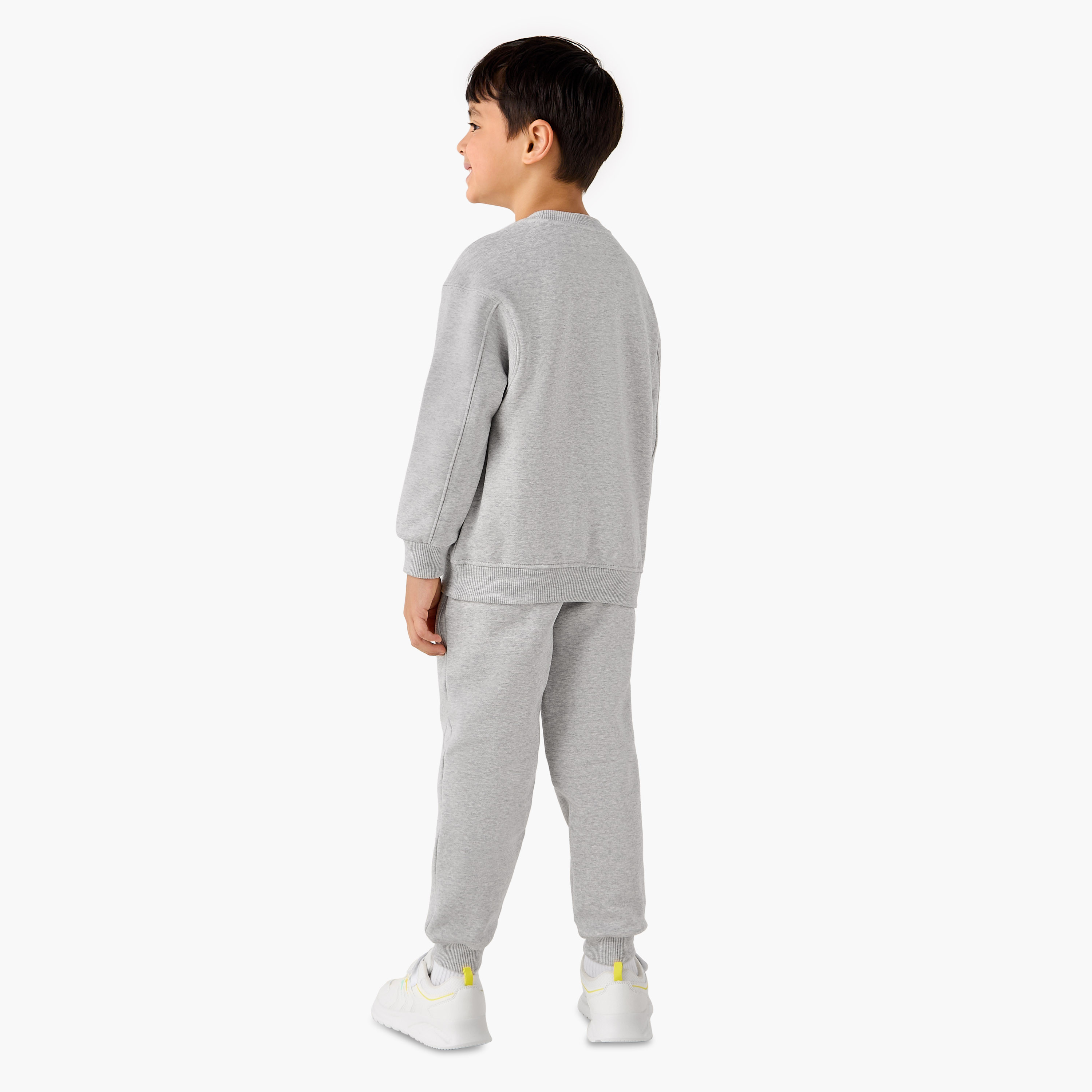 Kappa Logo Print Sweatshirt and Joggers Set-baby-boys-clothing-winterwear-setsandcoords-image-4