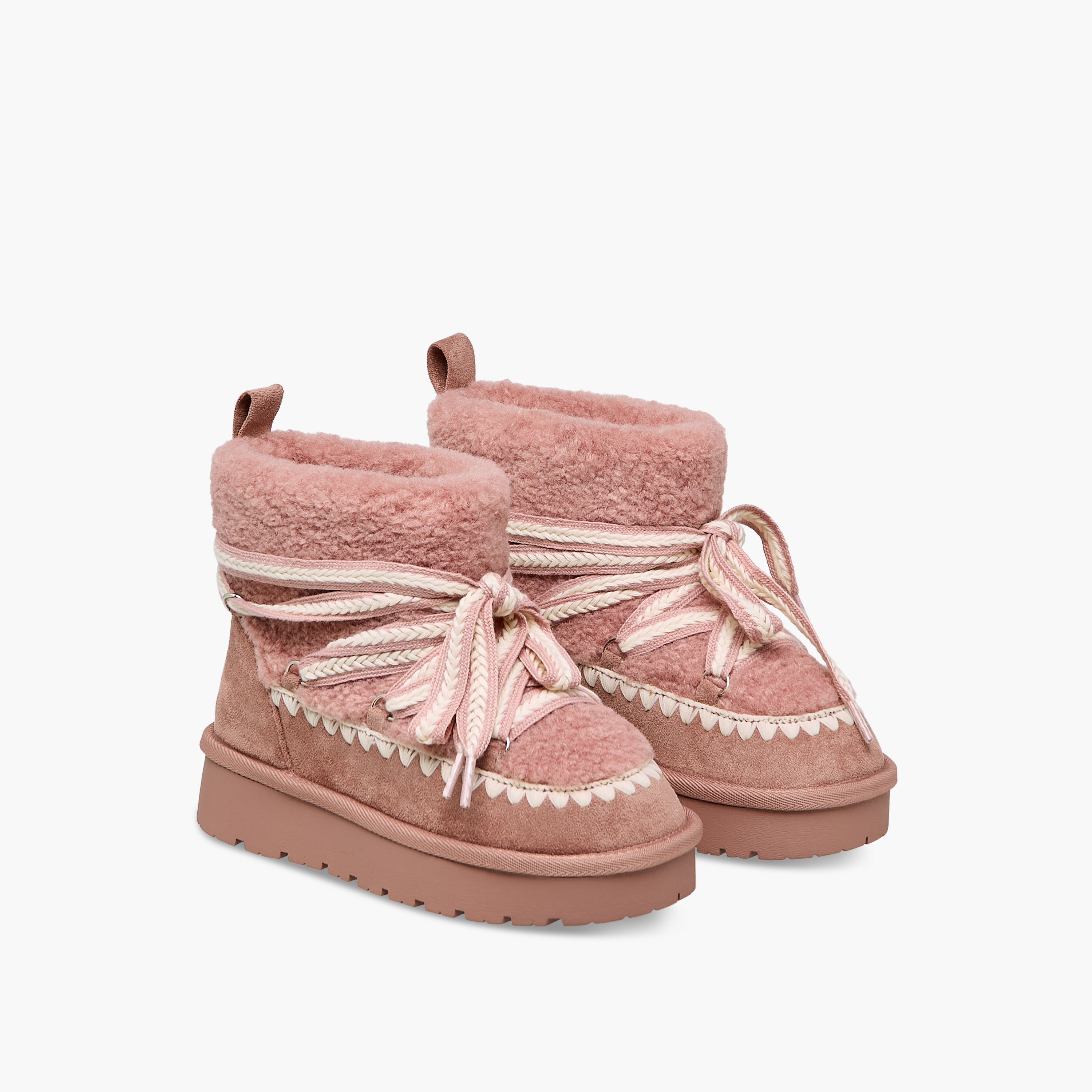 Little Missy Girls' Fur Detail Ankle Boots-girls-shoes-boots-image-1